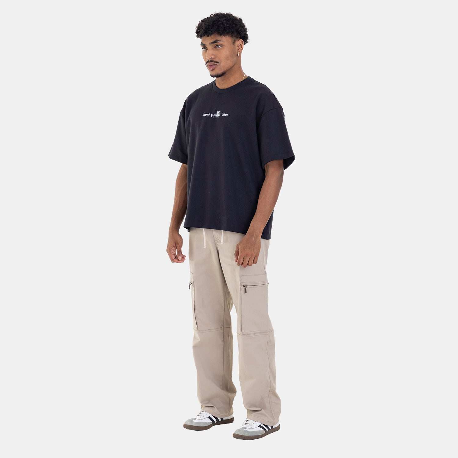 Studio Cargo Pant Relax Fit Kaki