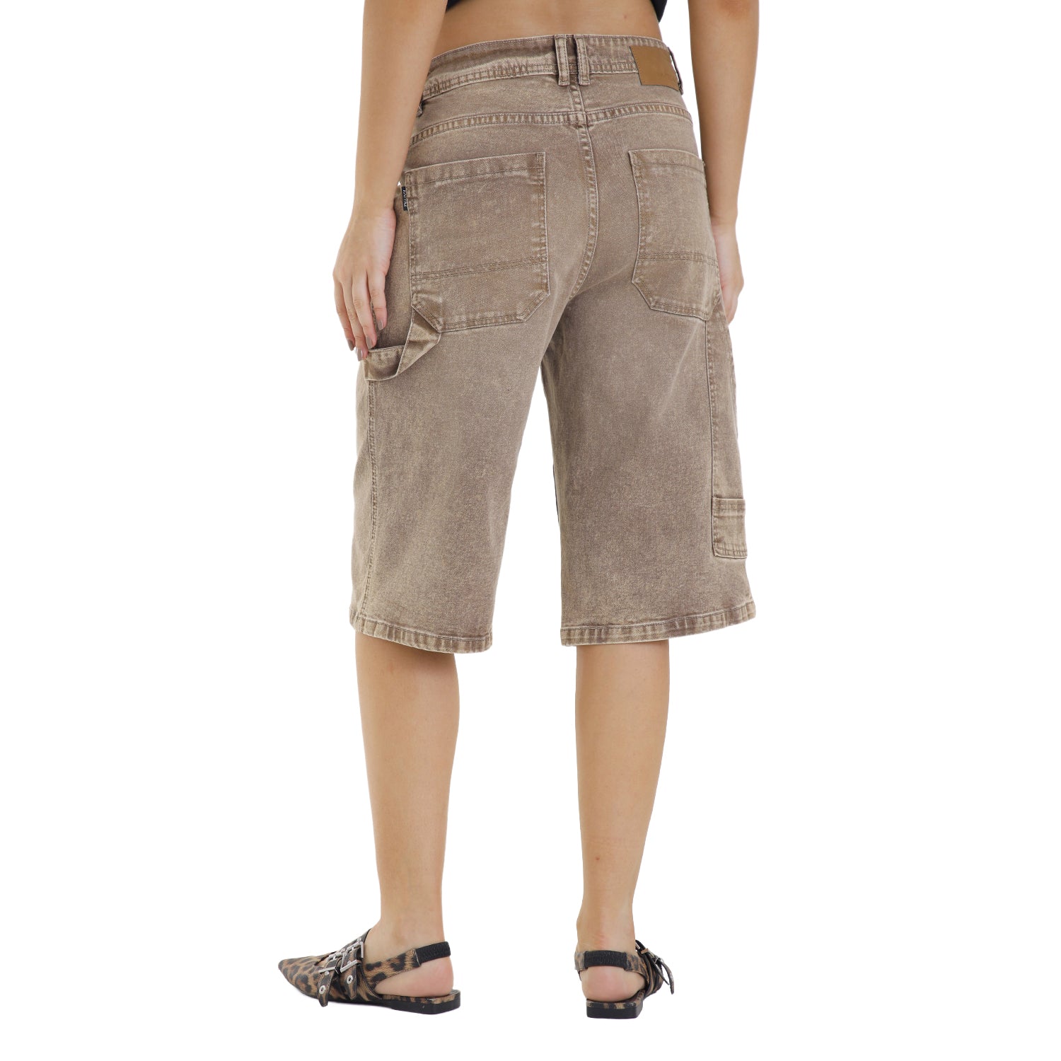 Classic Fit Jort Mocca