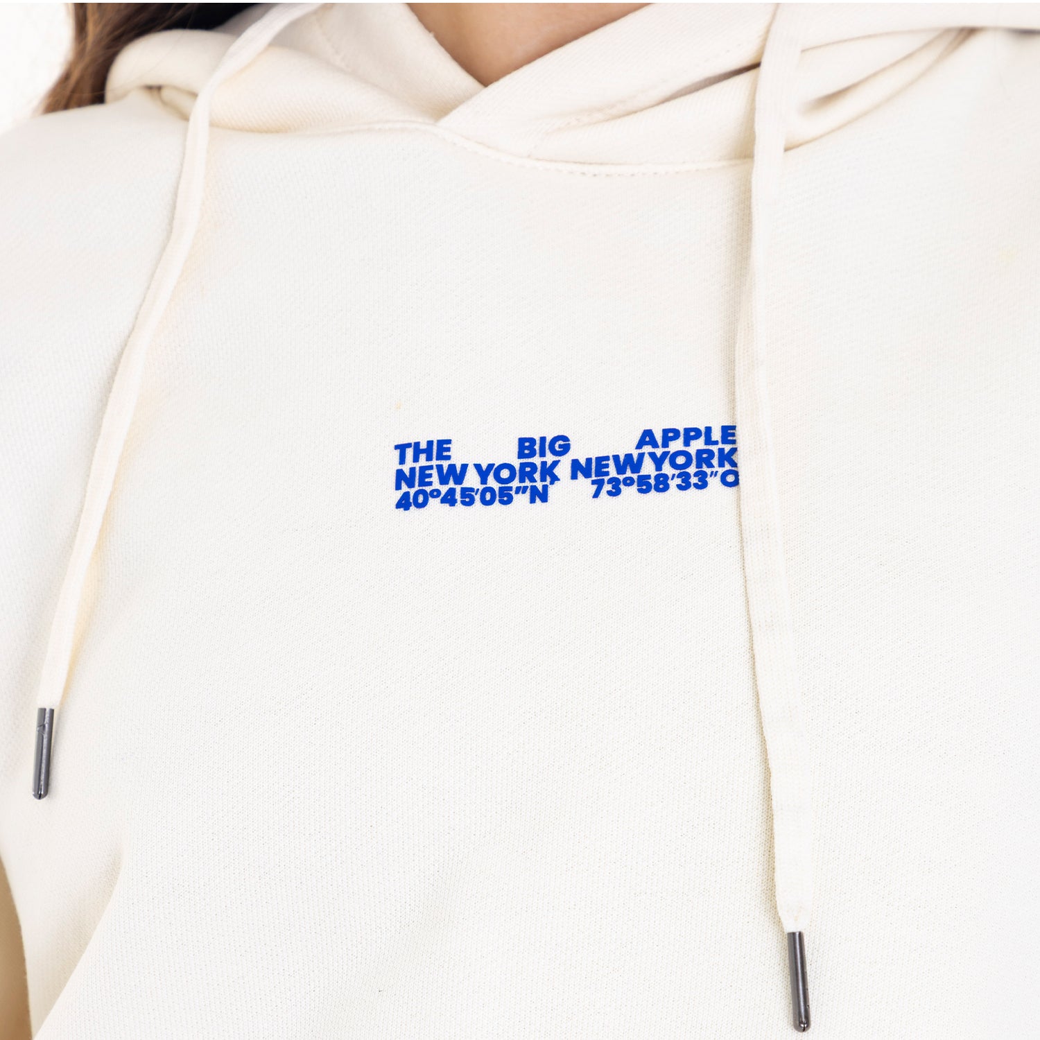 The Big Apple Hoodie Ivory