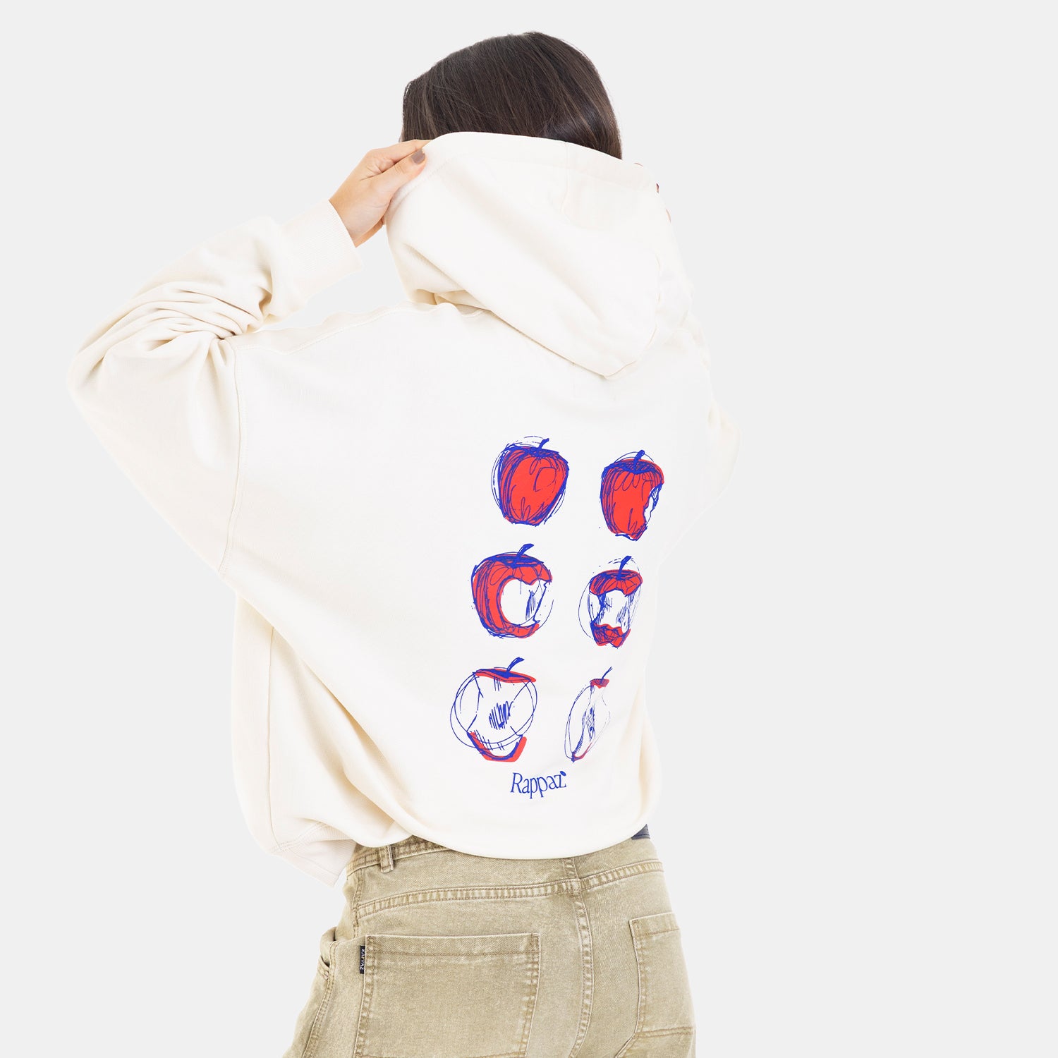 The Big Apple Hoodie Ivory