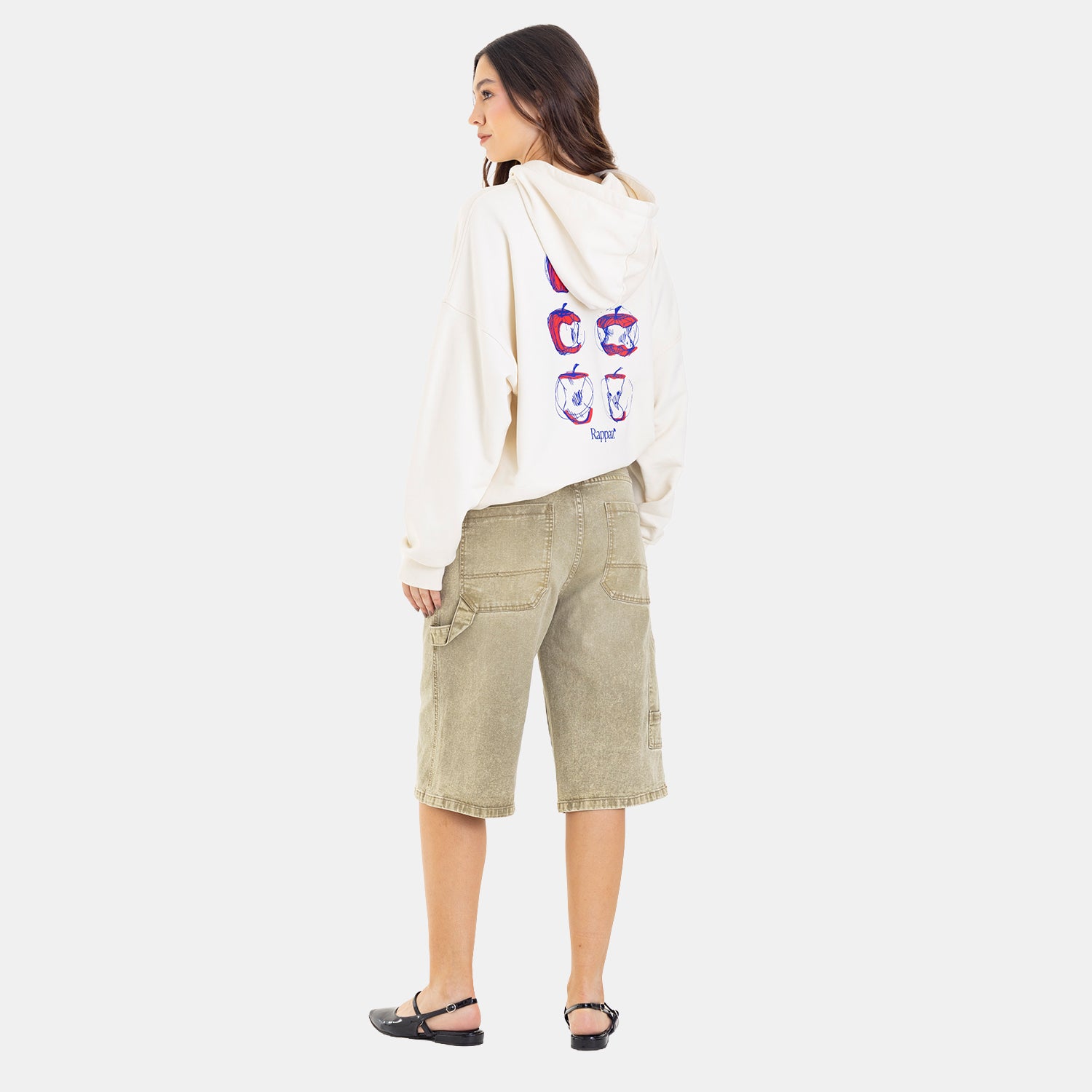 The Big Apple Hoodie Ivory