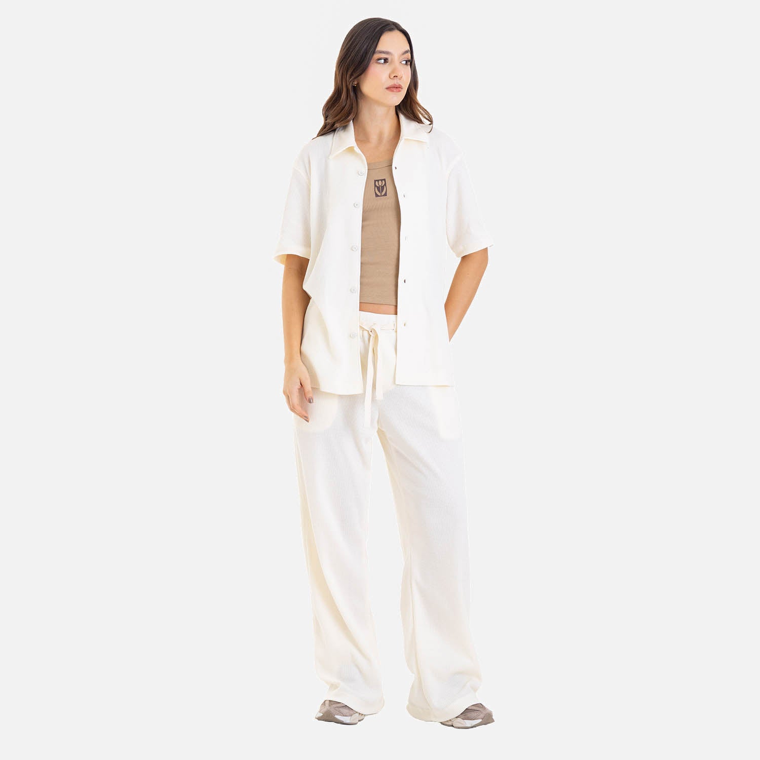 Relax Fit Jogger Ivory