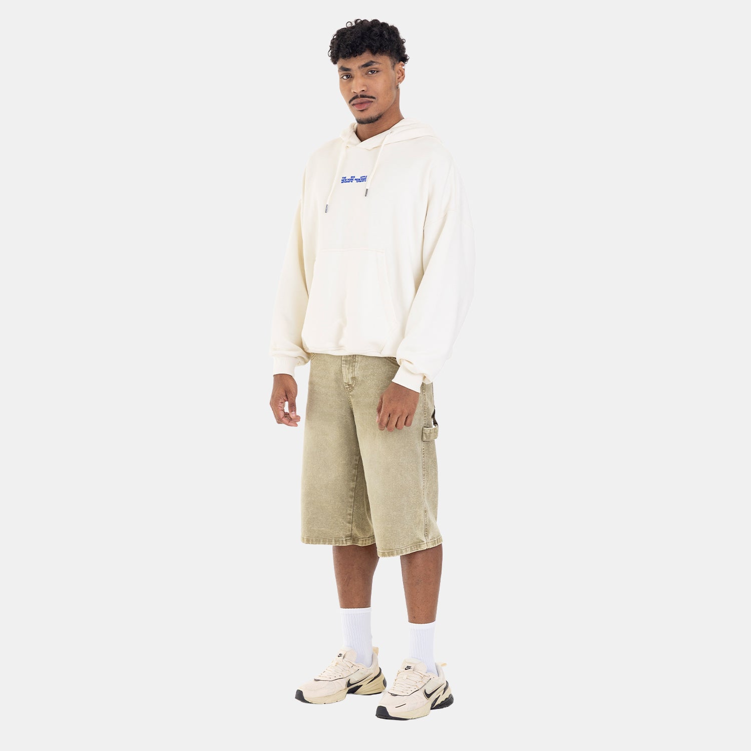 The Big Apple Hoodie Ivory