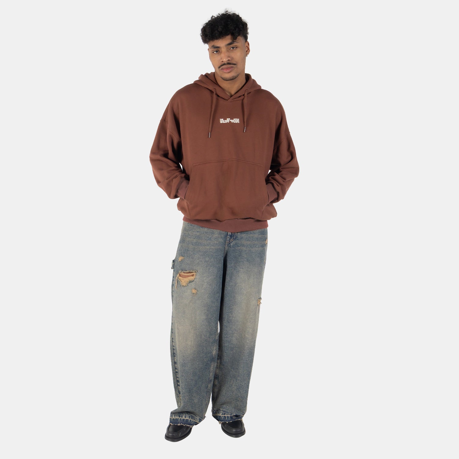The Big Apple Hoodie Mocca