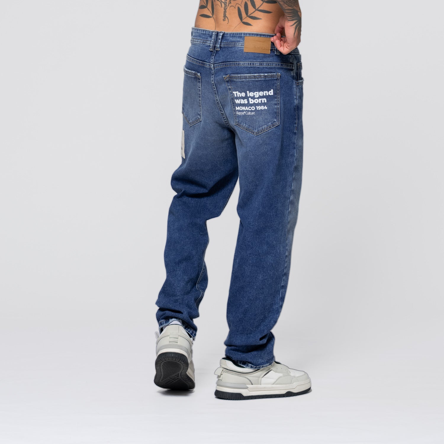 Straight Fit Ayrton Senna '84 Medium Blue