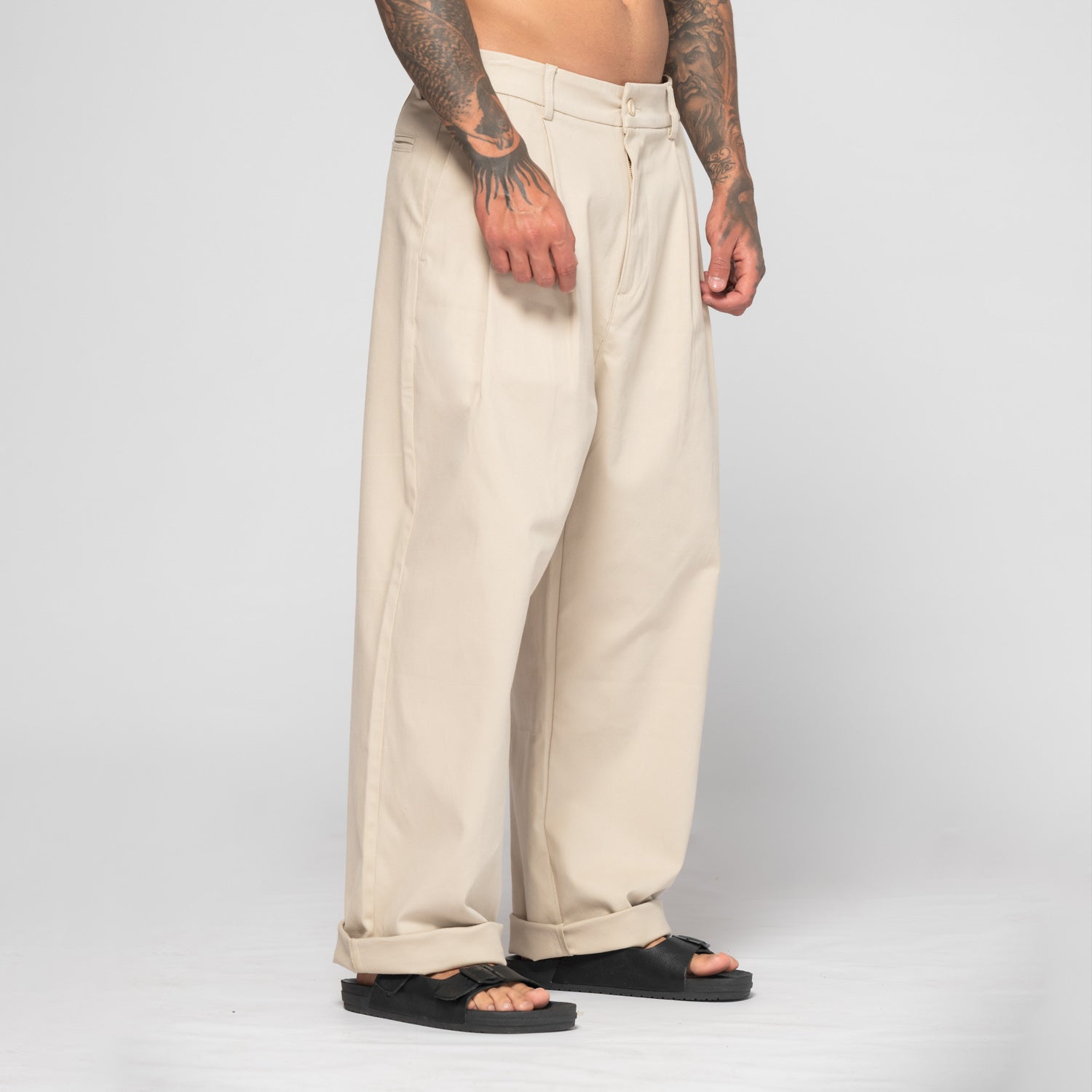 Baggy Pants Studio Cut Beige