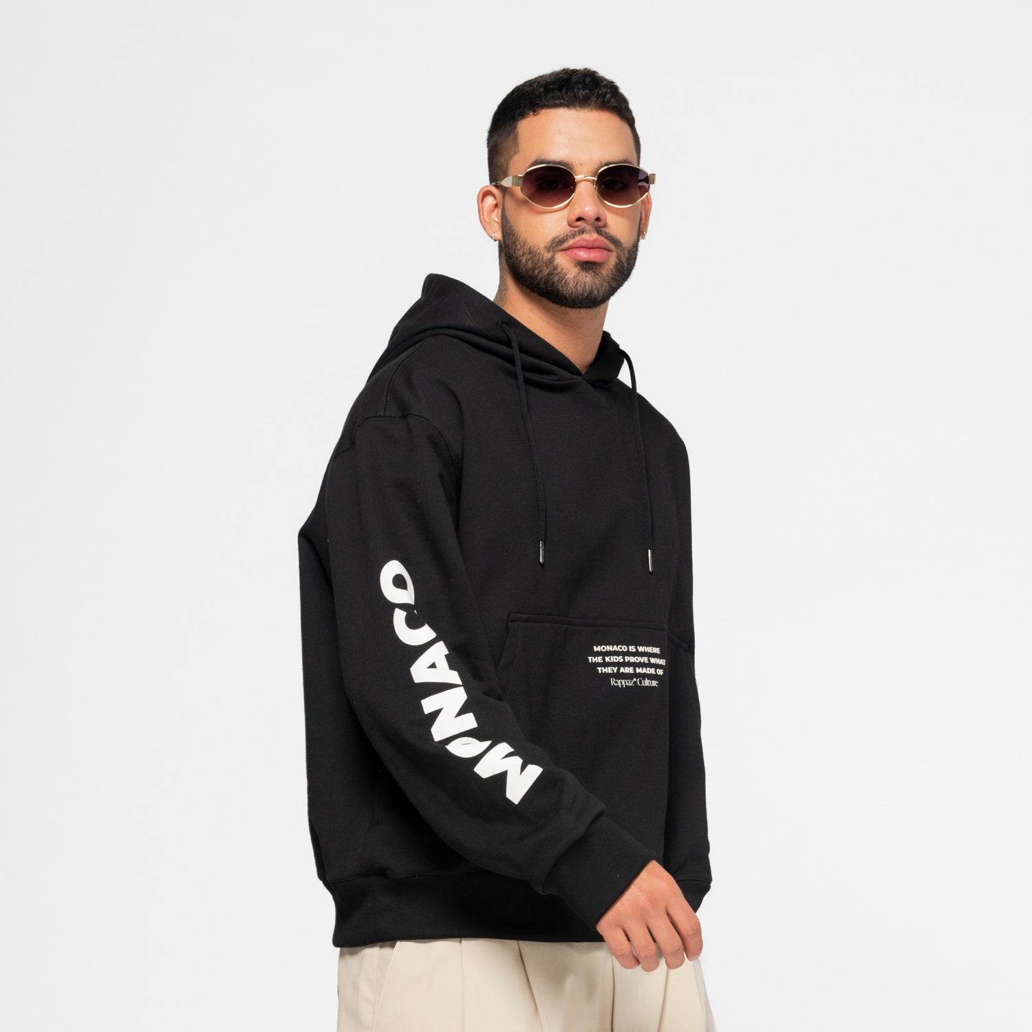 Hoodie Grand Prix Monaco Black