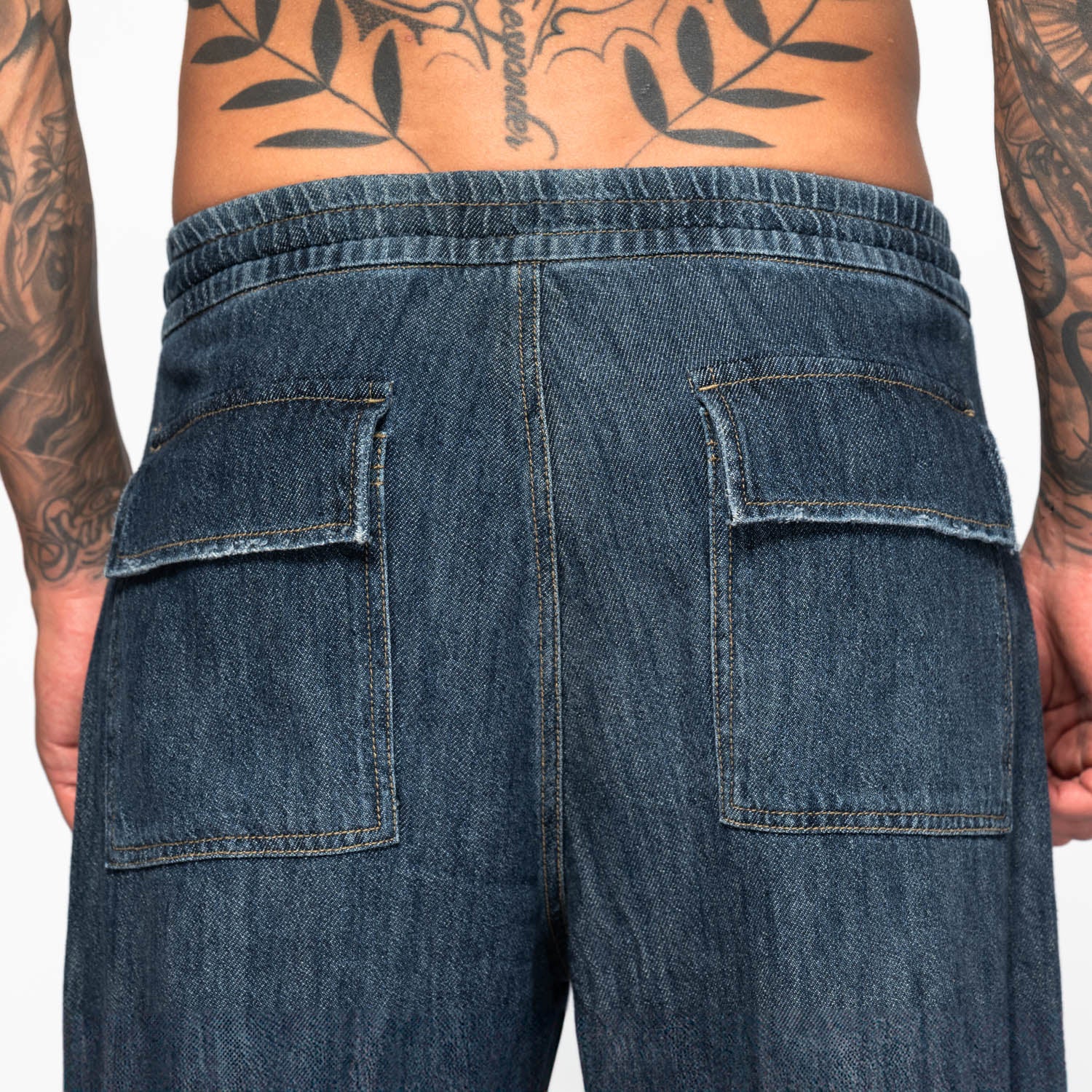 Cargo Jogger Denim Drift Dark Blue