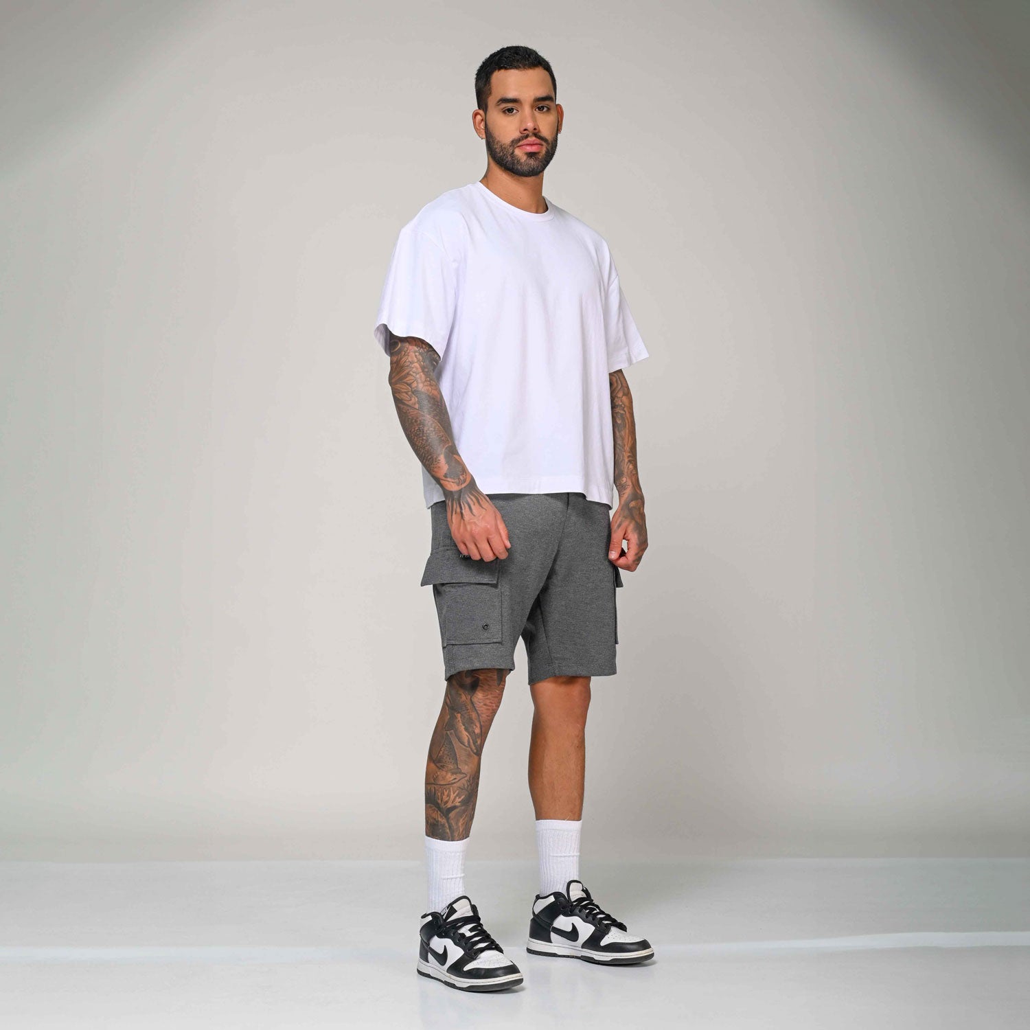 Bermuda Cargo Pretina Deportiva Con Cordón Marca Rappaz