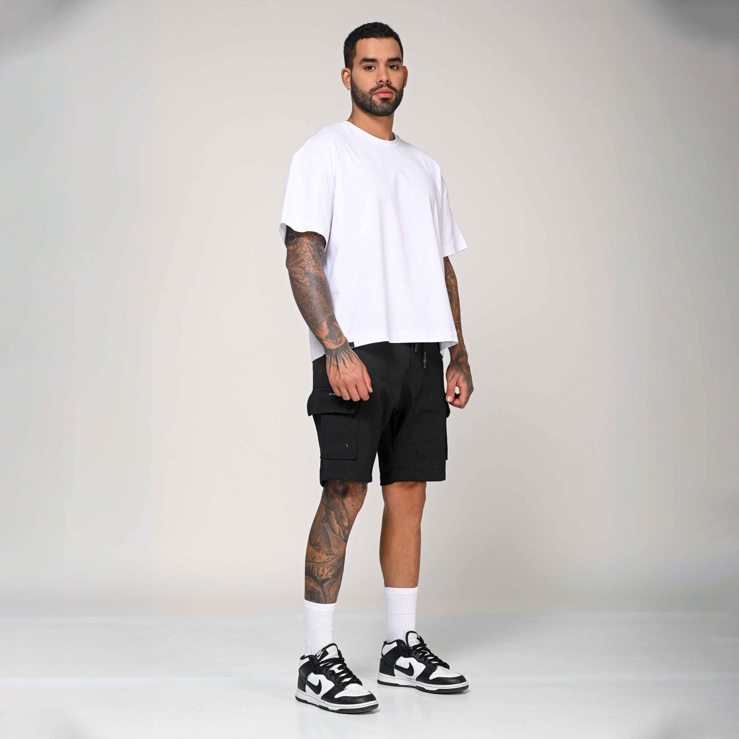 Bermuda Cargo Pretina Deportiva Con Cordón Marca Rappaz