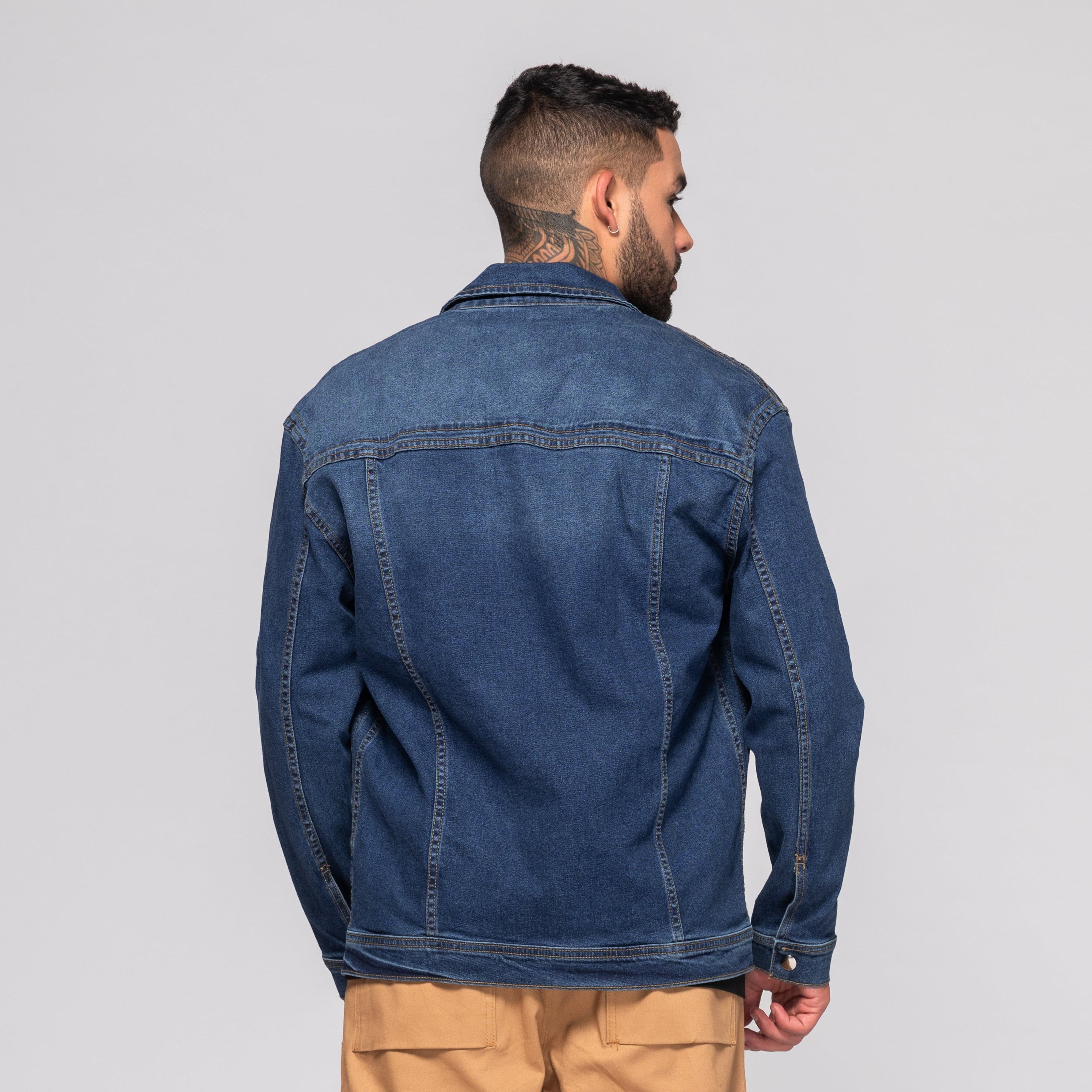 Chaqueta Doble Face Color Azul Oscuro Marca Rappaz