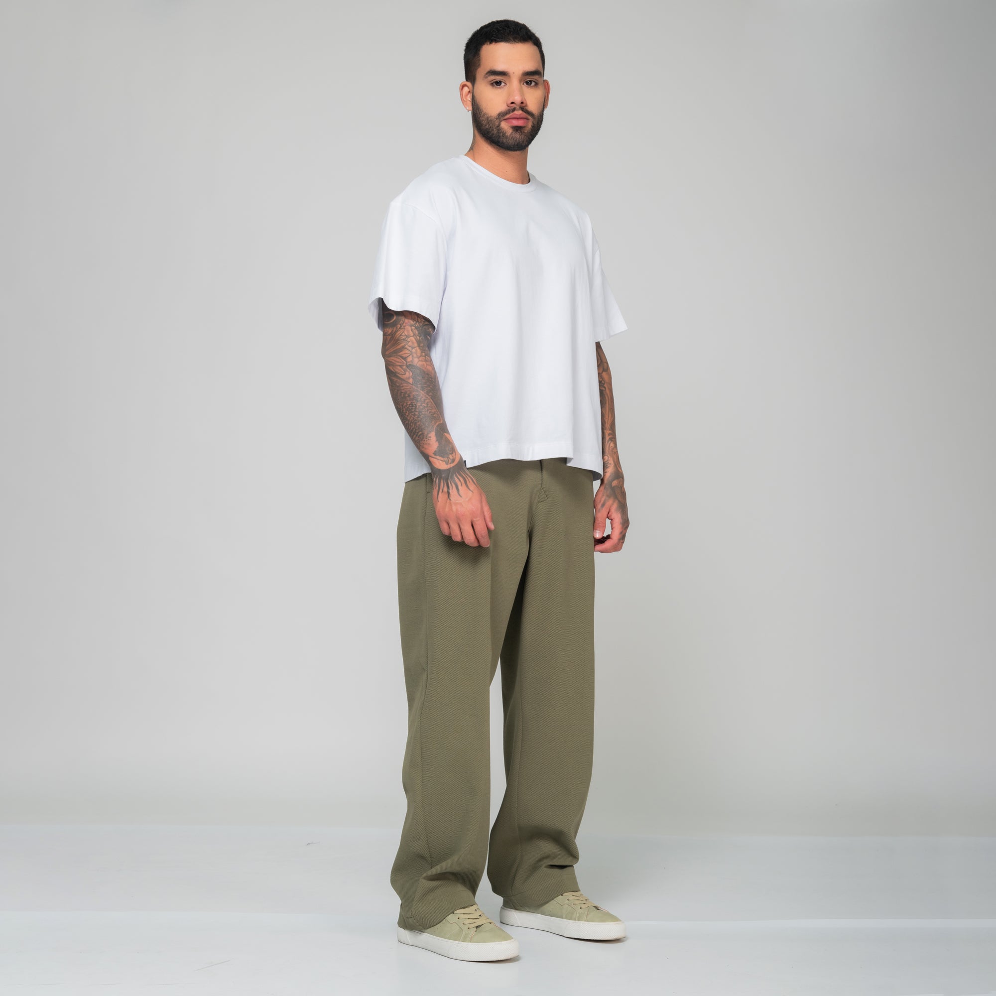 Olive EcoDrift Trousers