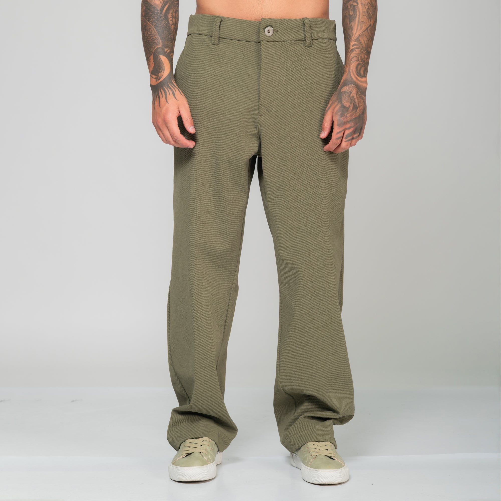 Olive EcoDrift Trousers