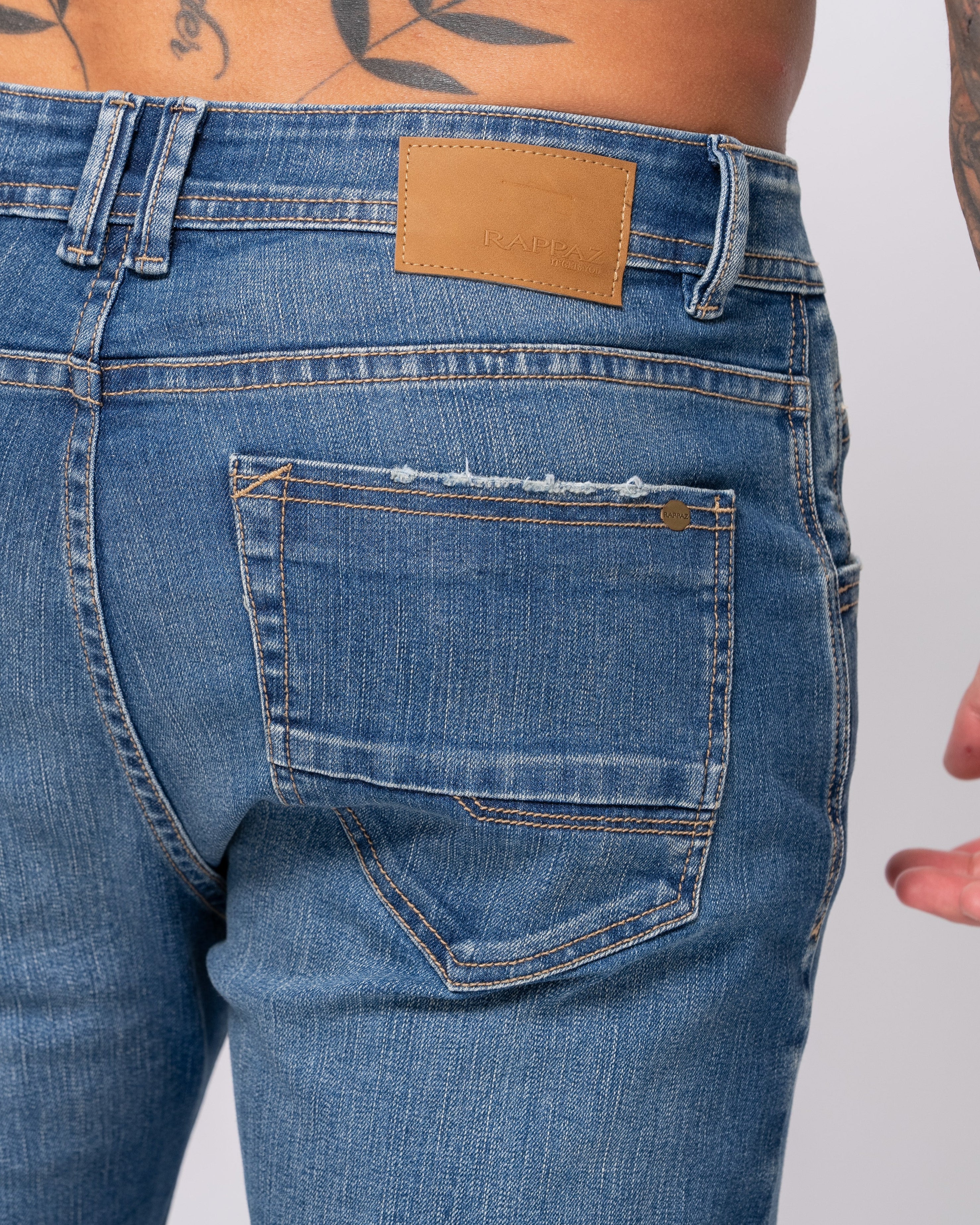 Jean Slim Efecto Desvanecido Marca Rappaz