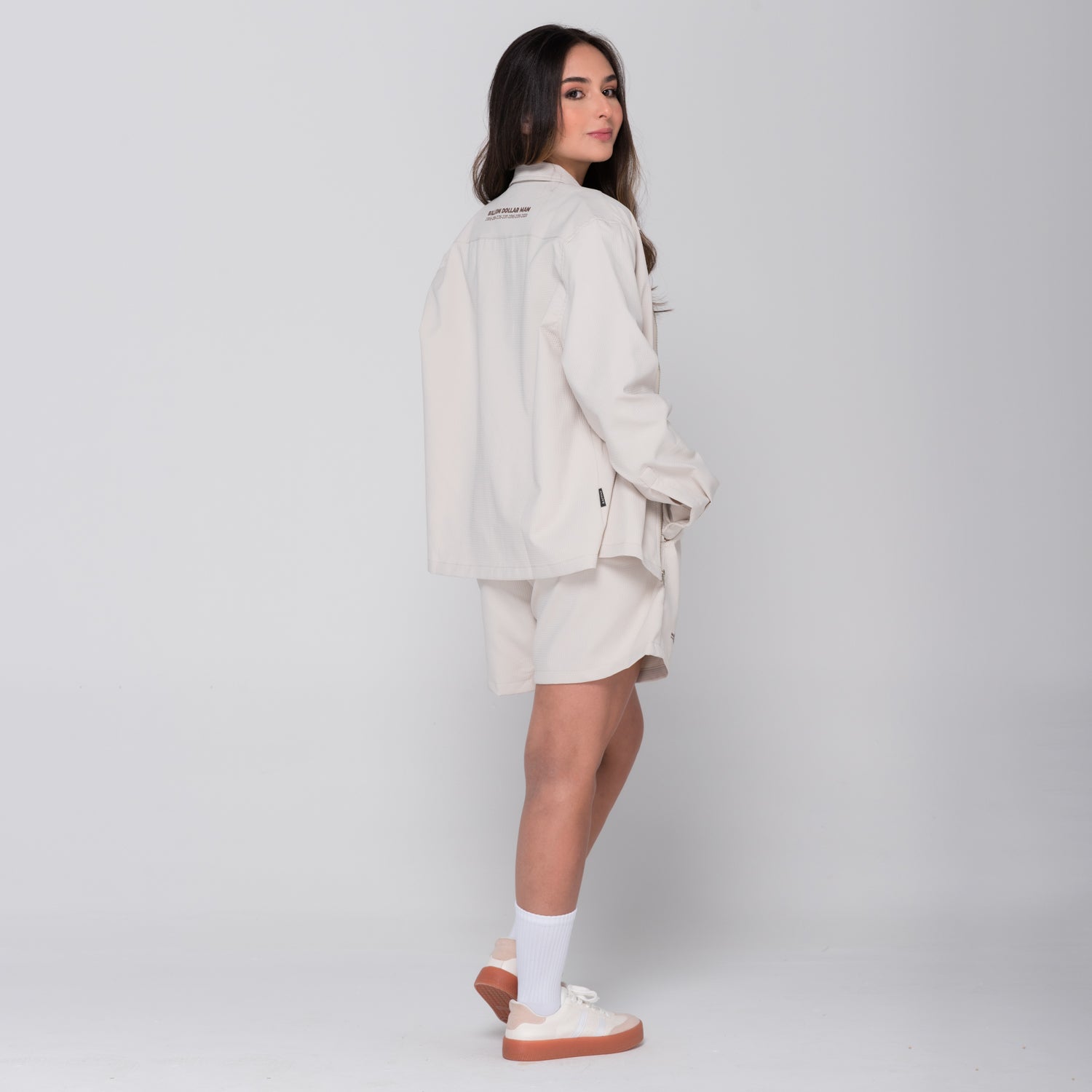 Billion Dollar Shorts Beige WOMAN