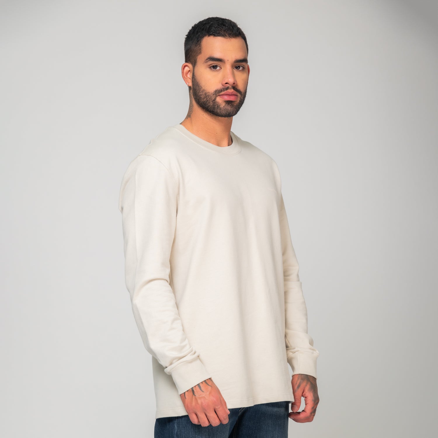 Long Sleeve Essential Beige