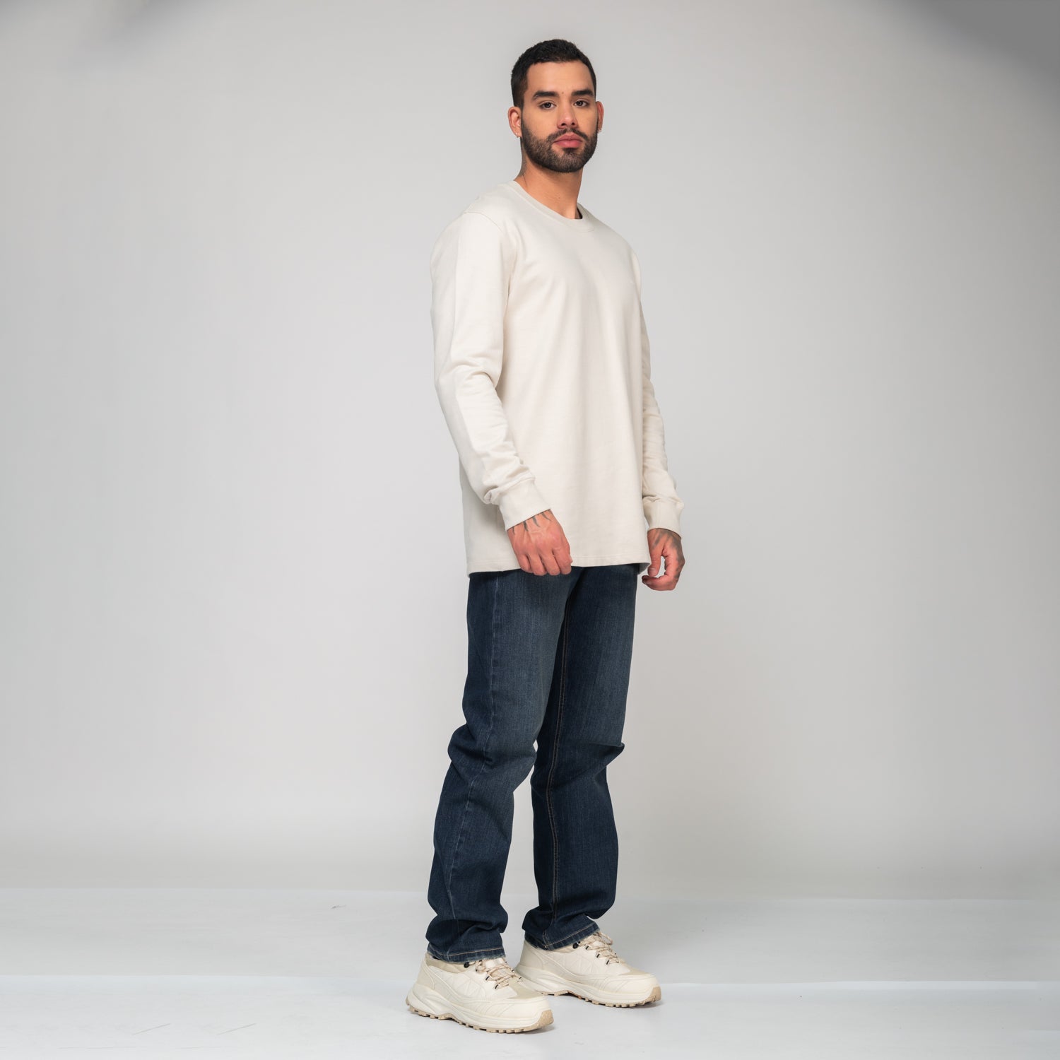 Long Sleeve Essential Beige