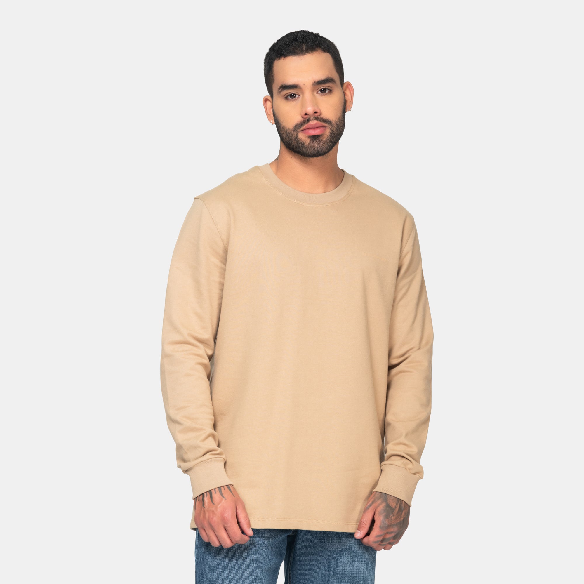 Long Sleeve Essential Kaki