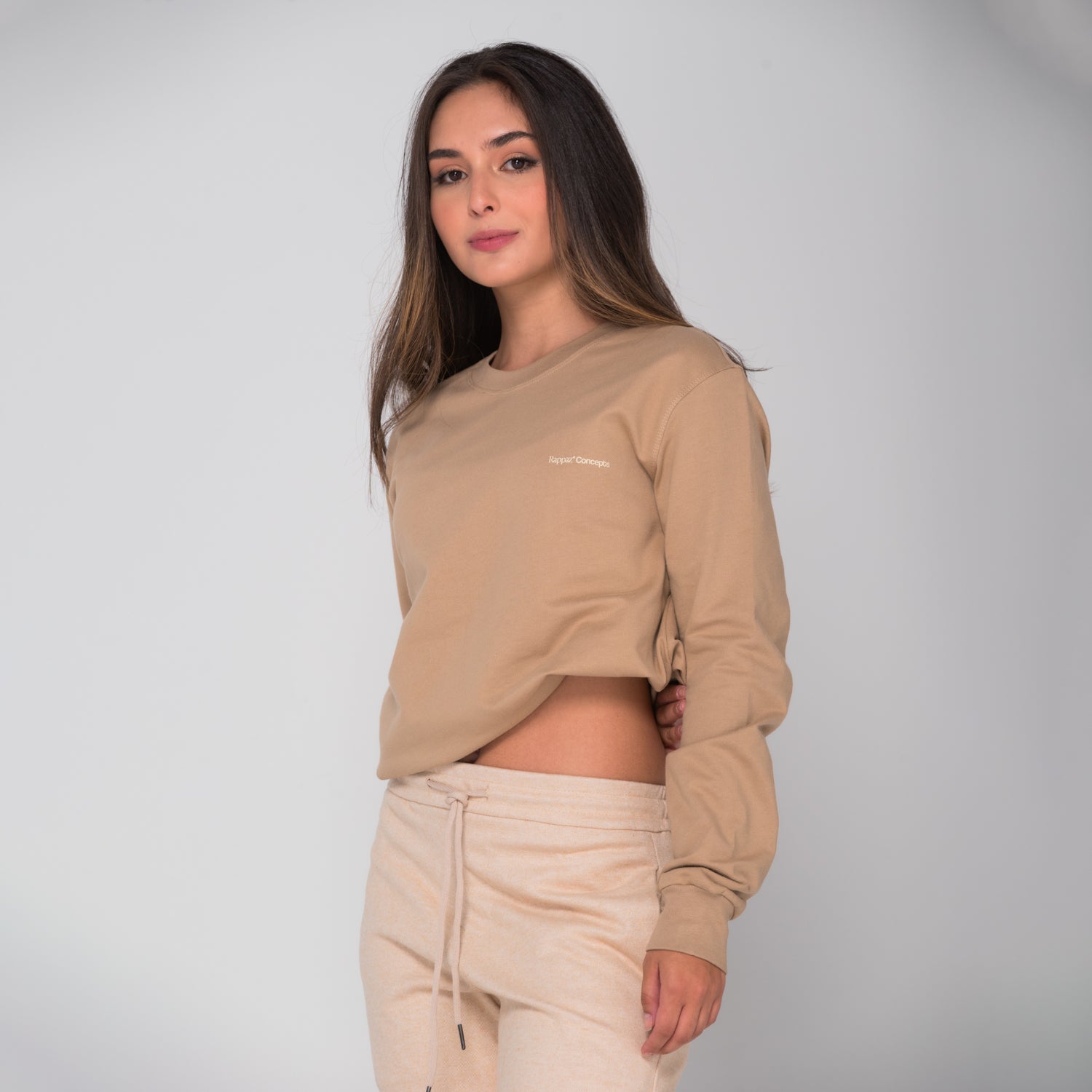 Long Sleeve Essential Kaki