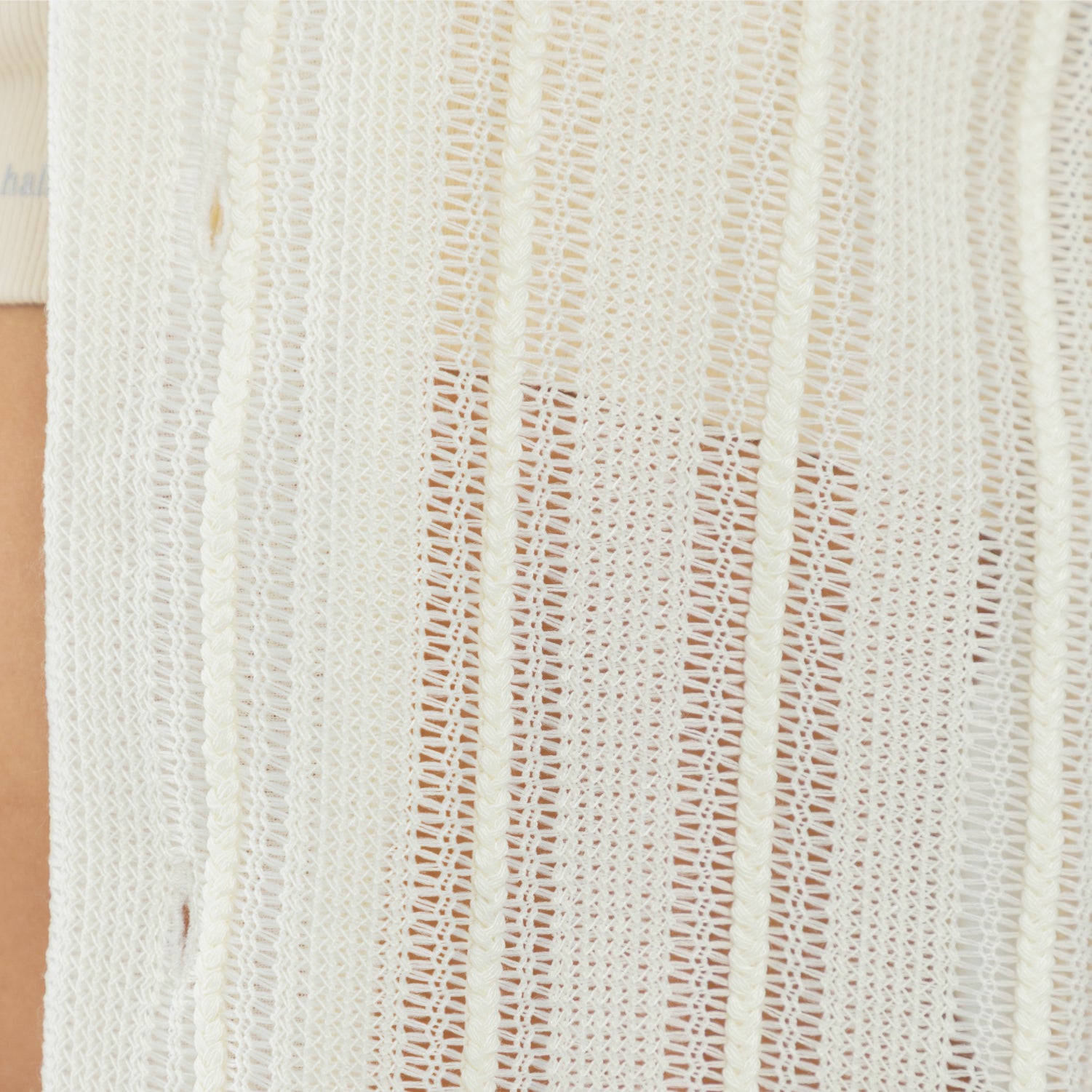 Shadow Lines Shirt Ivory WOMAN