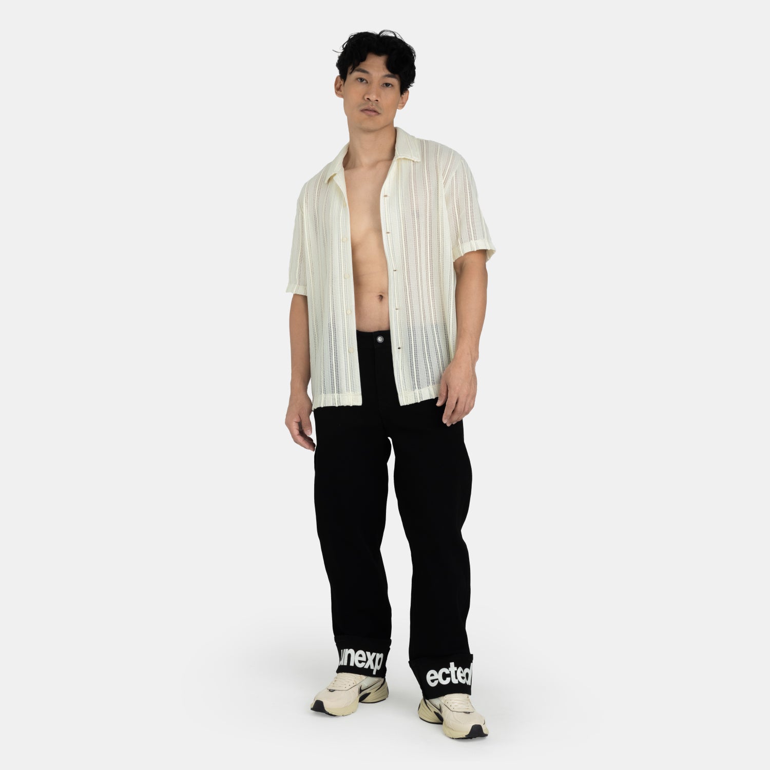 Shadow Lines Shirt Ivory