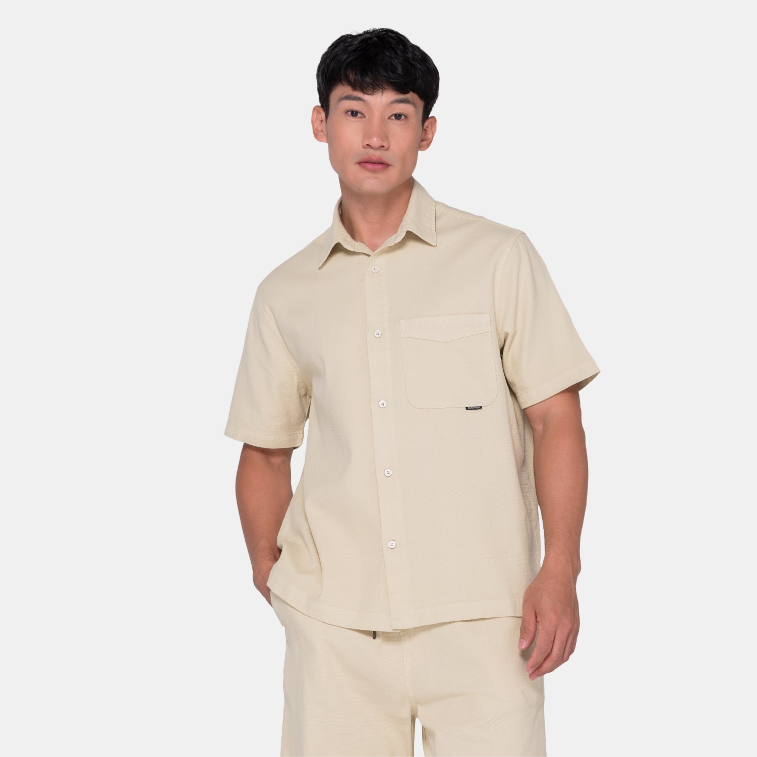 Short Sleeve Shirt Vanilla
