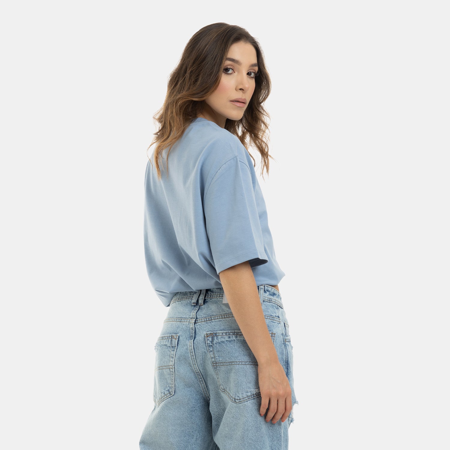 Essential Statement Tee Blue