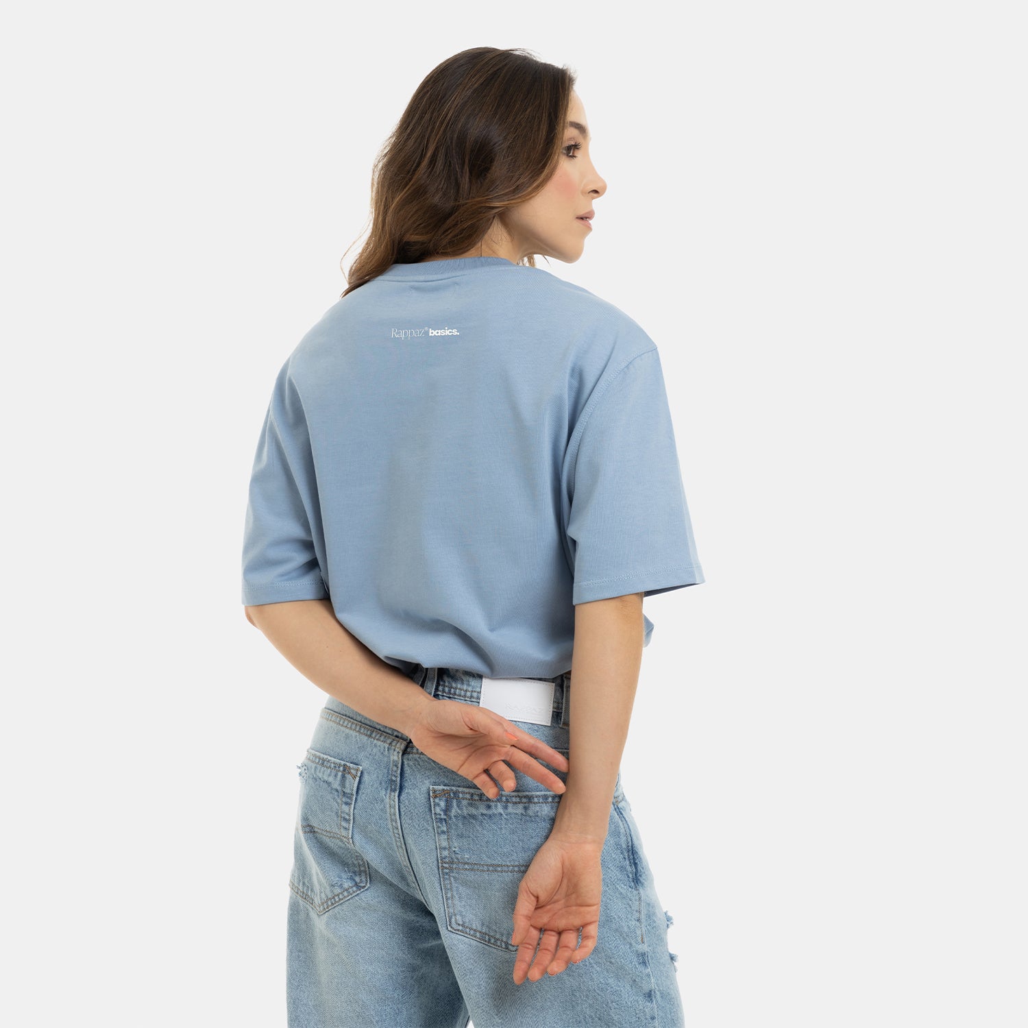 Essential Statement Tee Blue