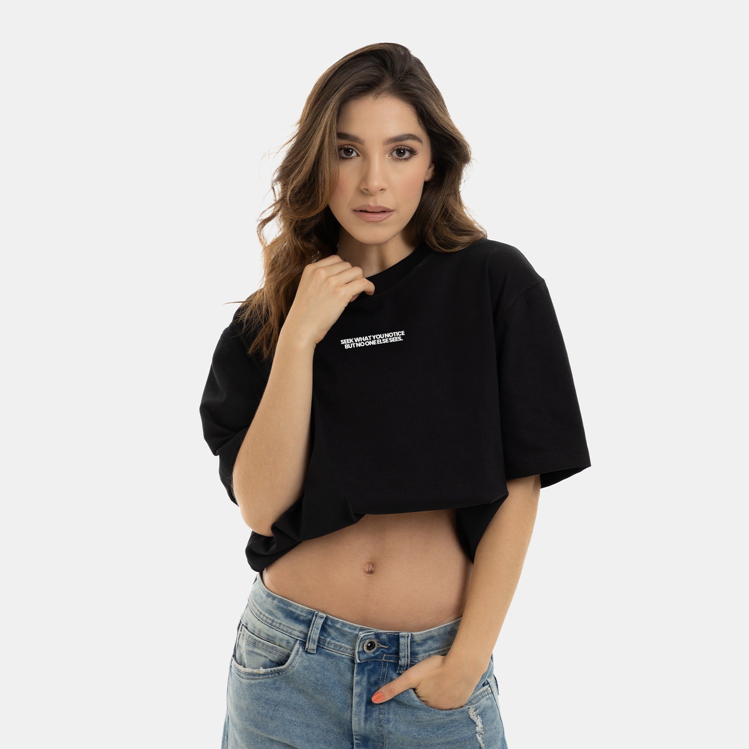 Essential Statement Tee Black WOMAN