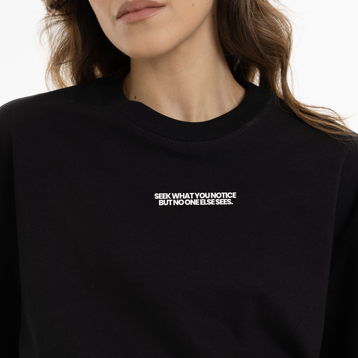 Essential Statement Tee Black WOMAN