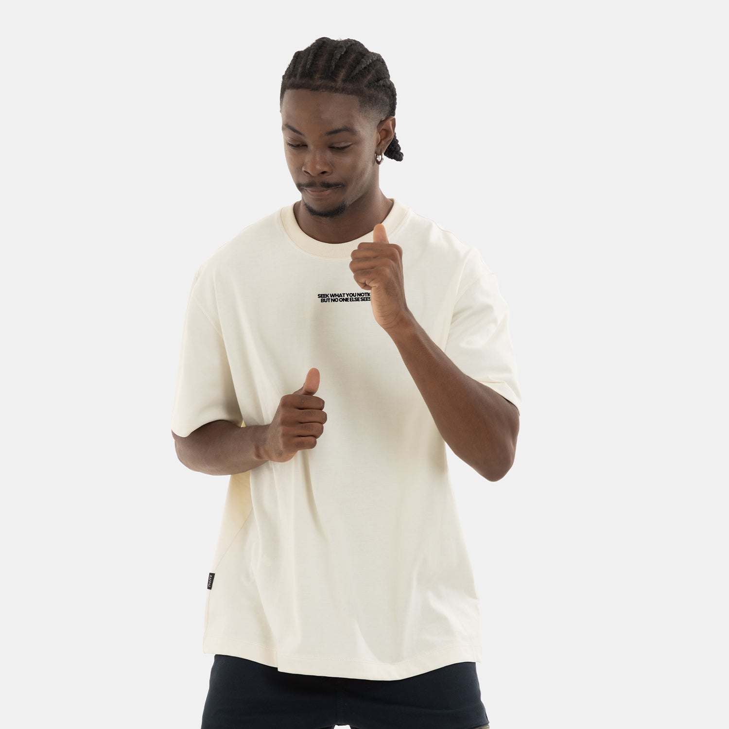 Essential Statement Tee Ivory