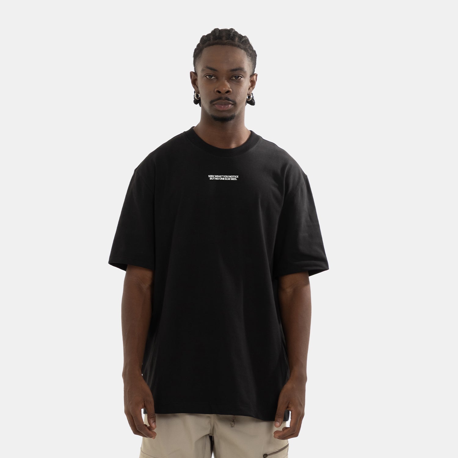 Essential Statement Tee Black