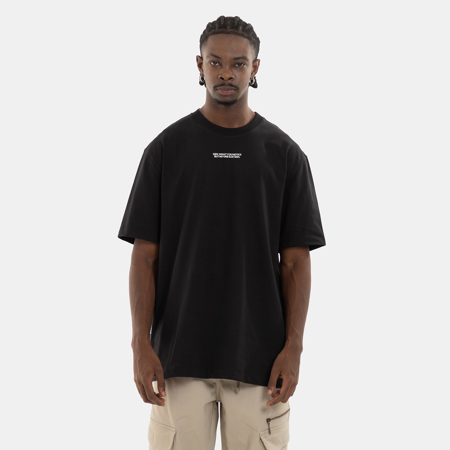 Essential Statement Tee Black