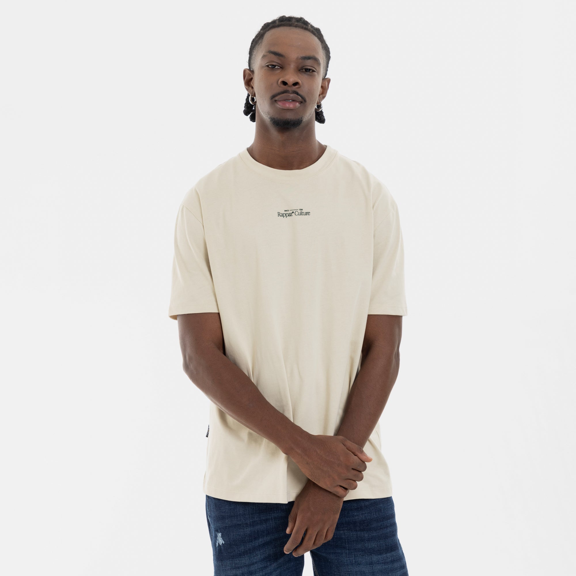 Culture Drop Tee Beige