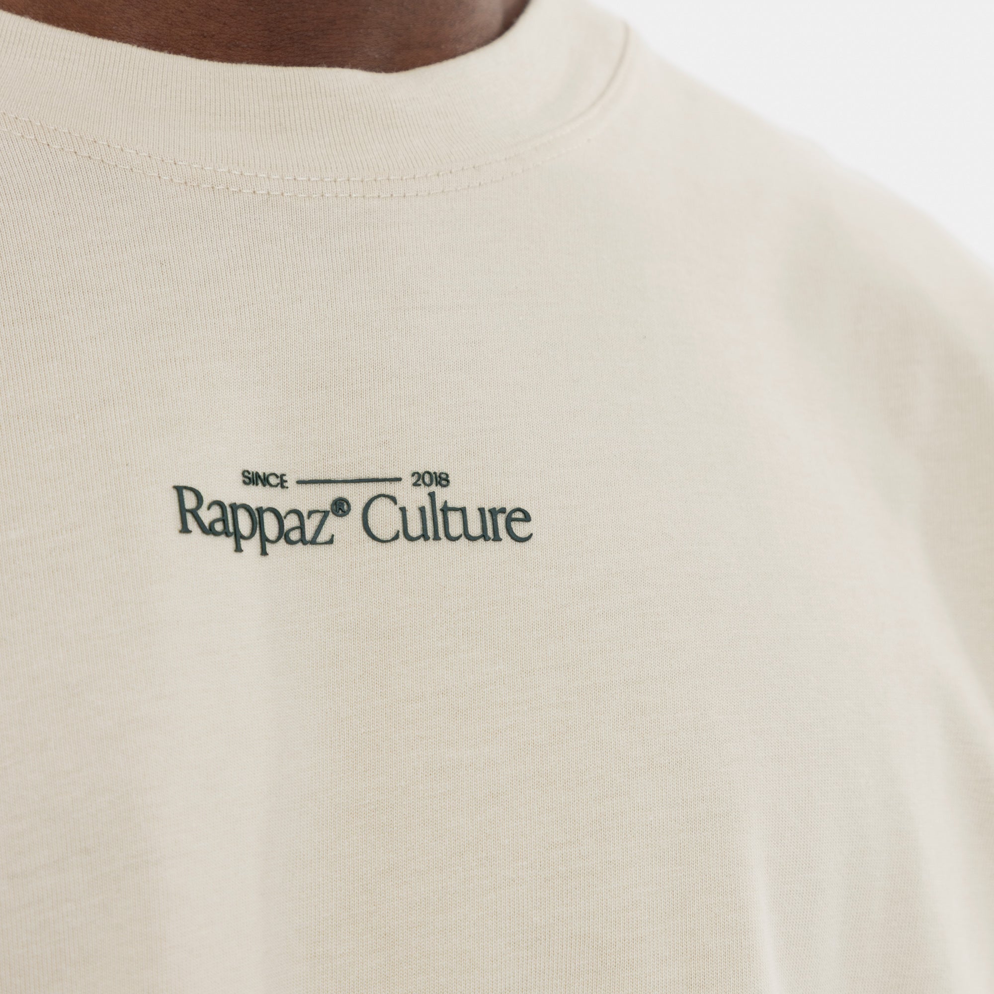 Culture Drop Tee Beige