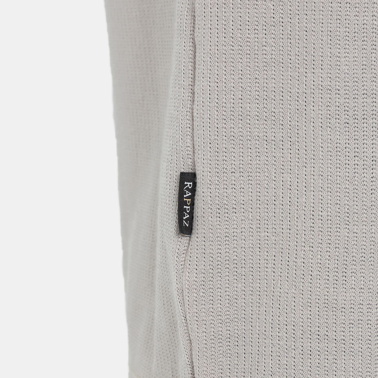 Modern Knit Polo Tee Beige