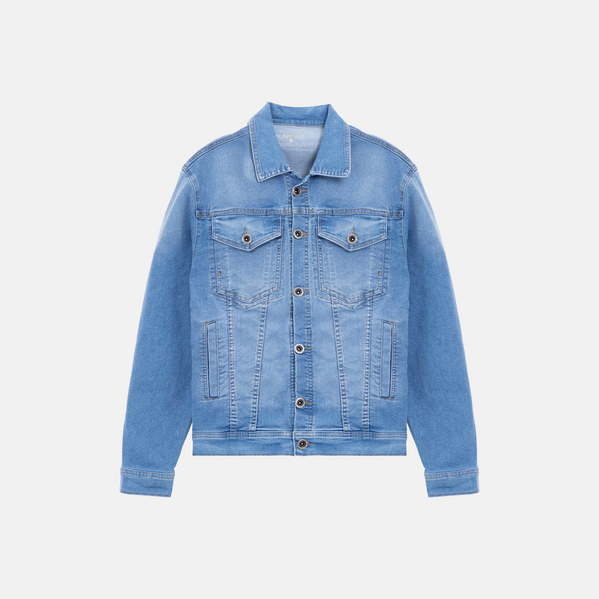 Chaqueta Denim Clásica Azul Medio