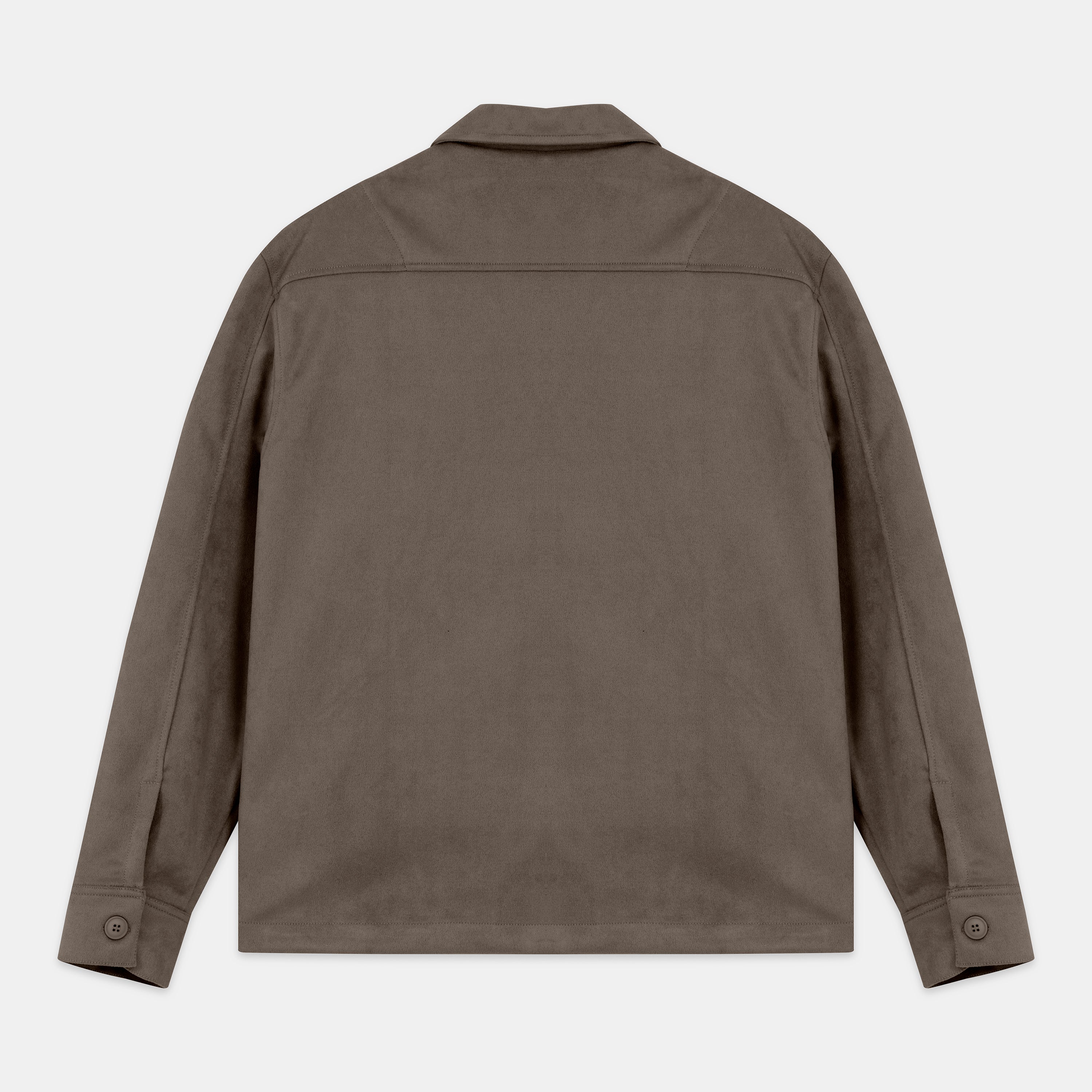 Suede Classic Jacket Verde Militar