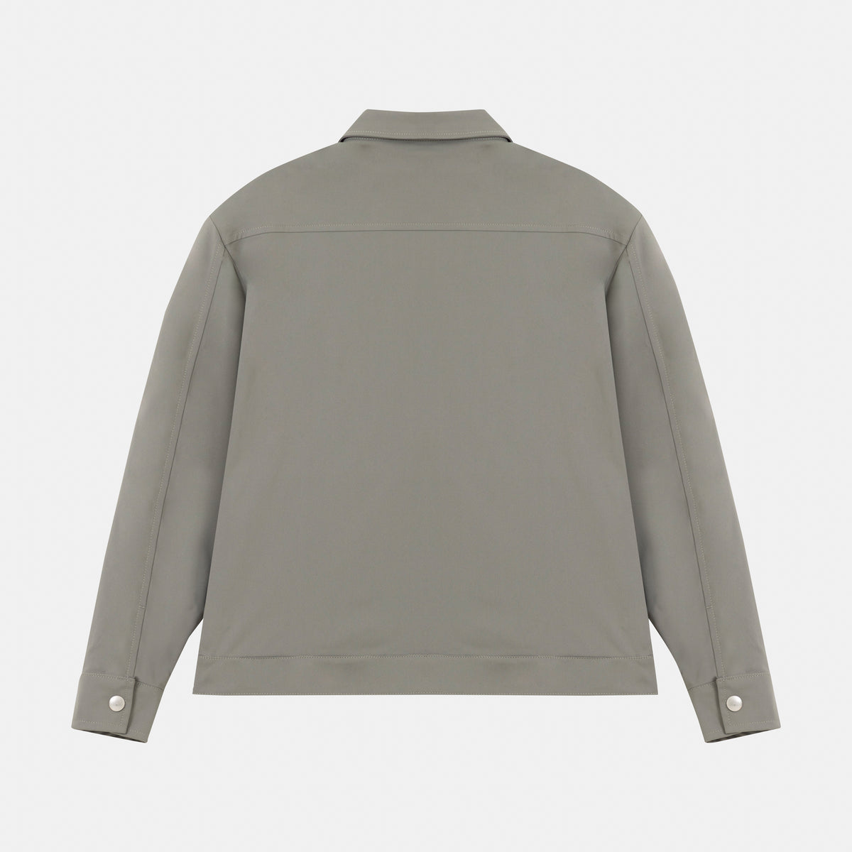Clean Zip Jacket Taupe