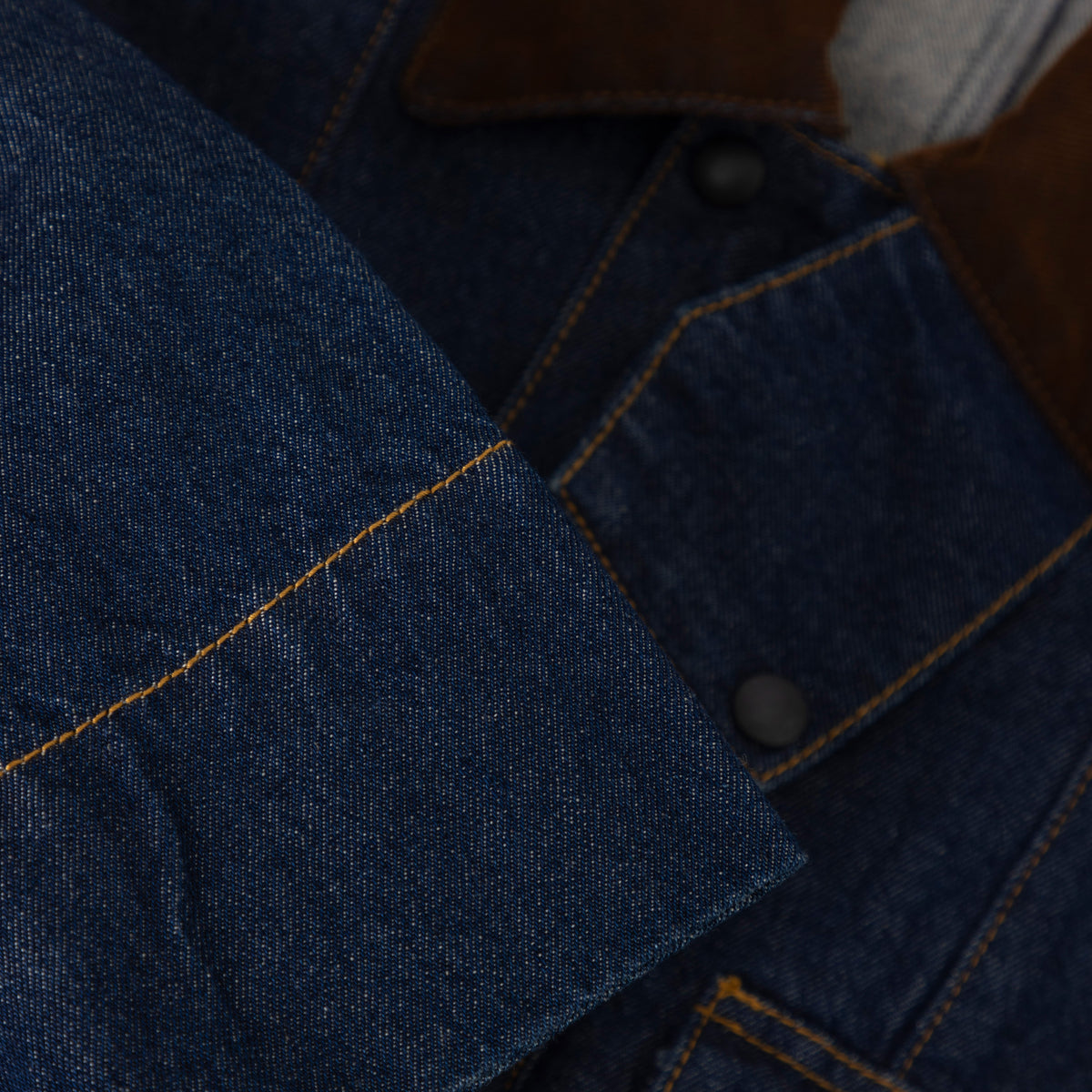 Ranch Boxy Jacket Azul Oscuro
