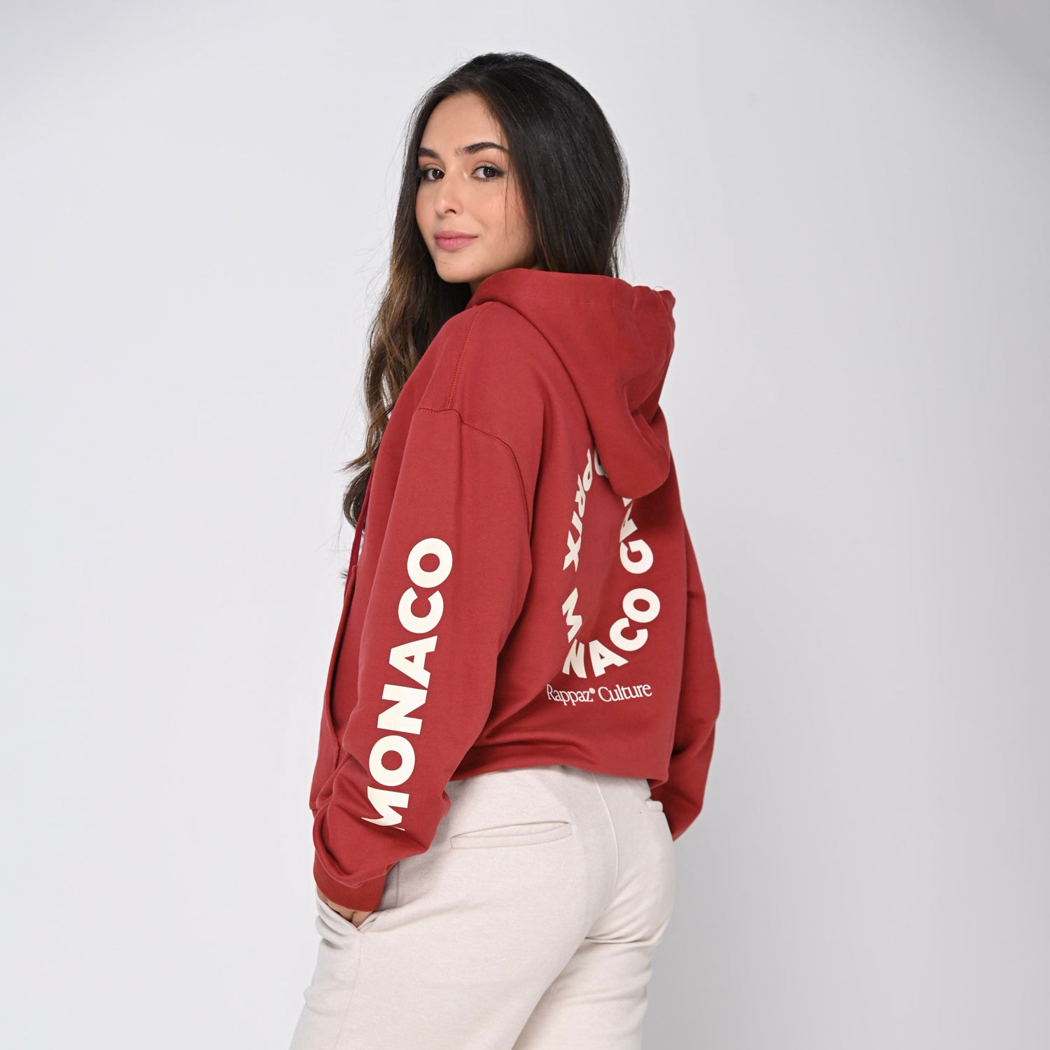 Hoodie Grand Prix Monaco Red