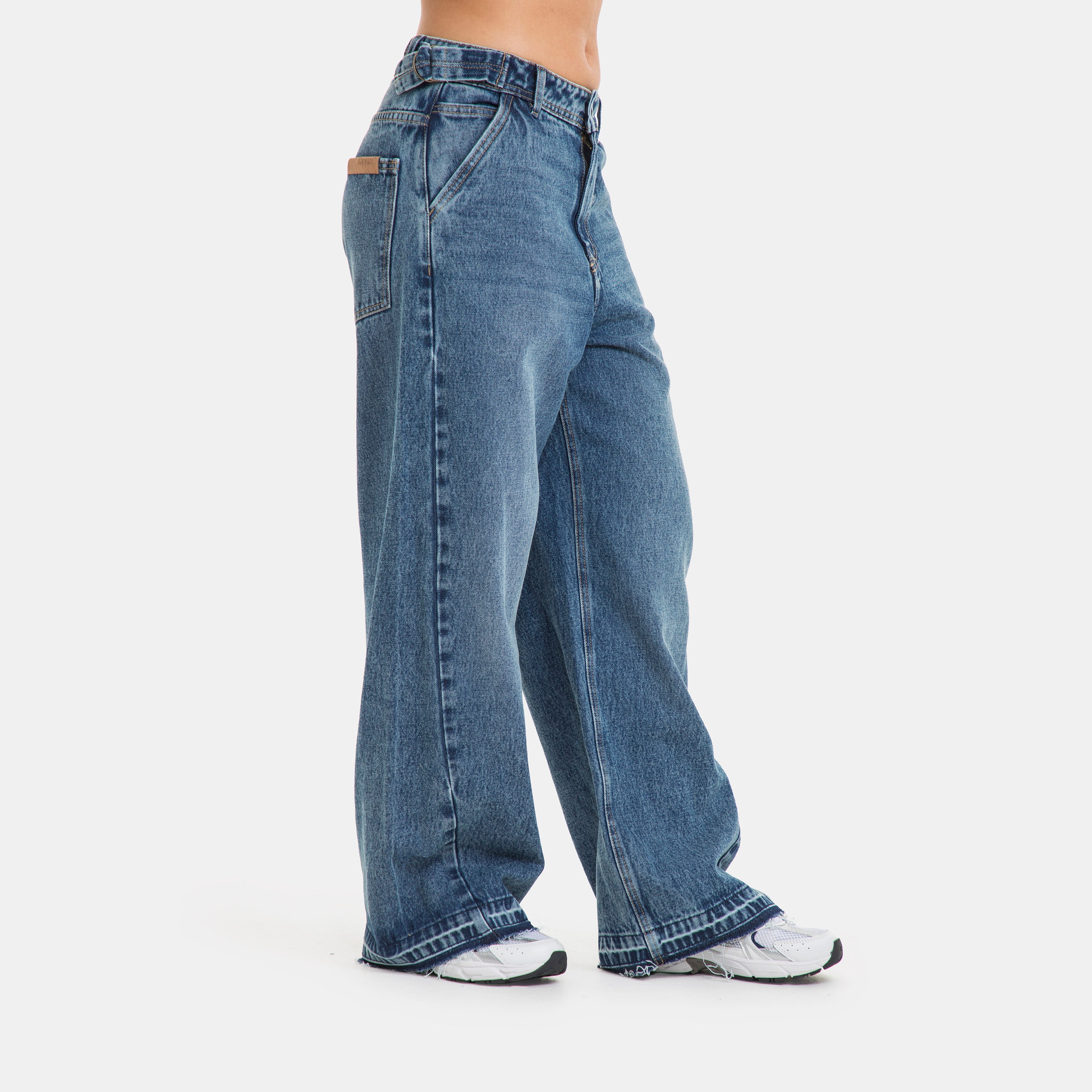Loose Baggy Jean Azul Claro