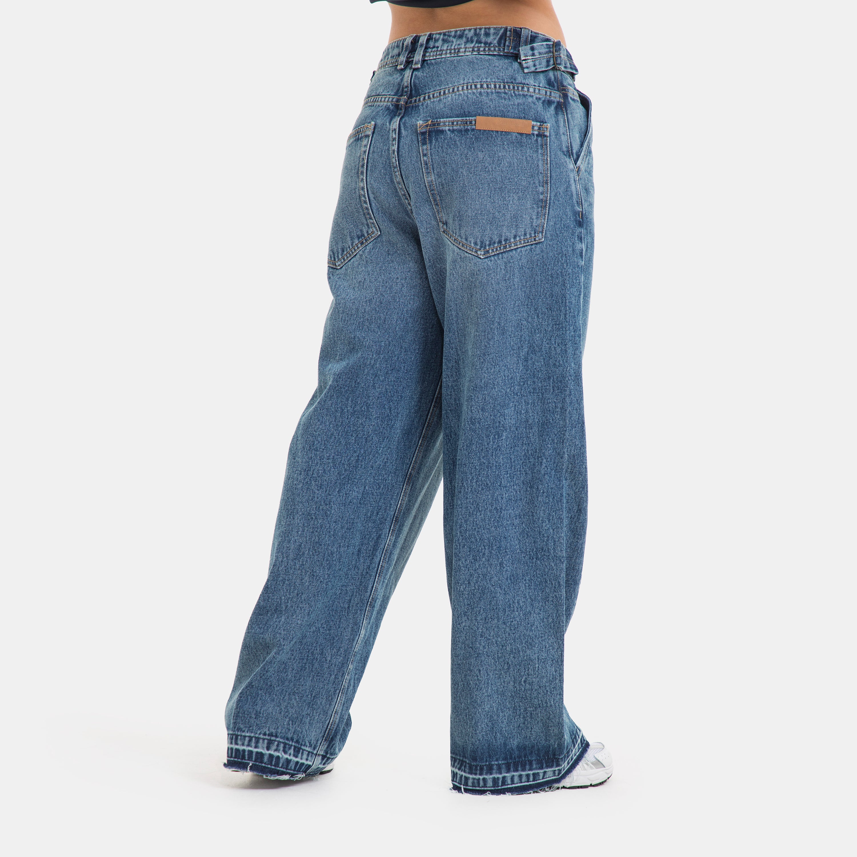 Loose Baggy Jean Azul Claro
