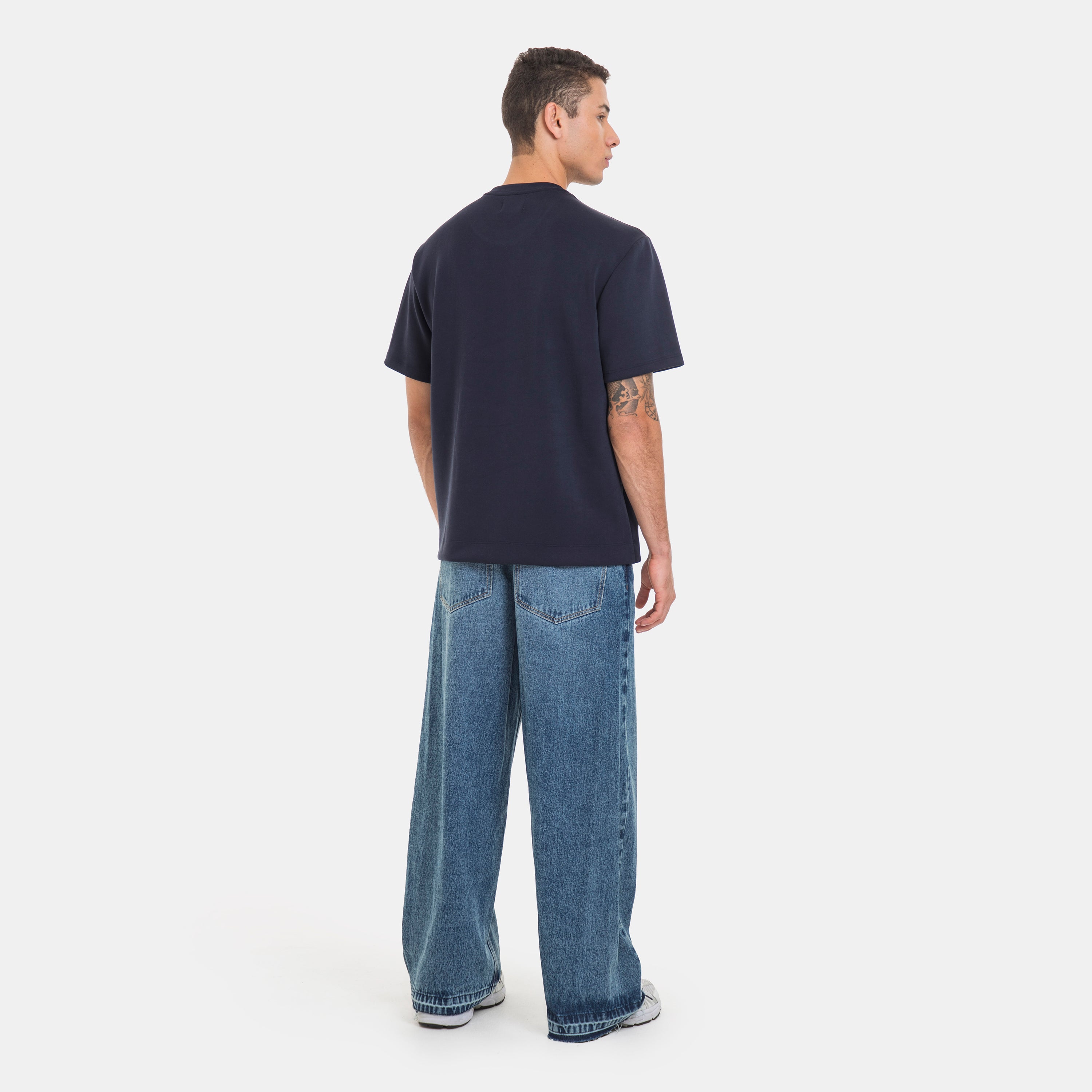 Loose Baggy Jean Azul Claro