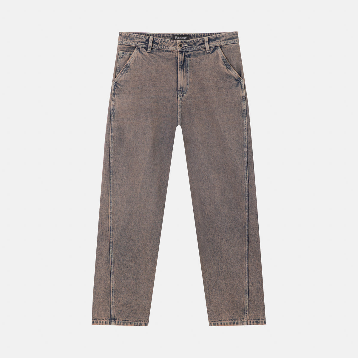 Rust Baggy Jean Dirty
