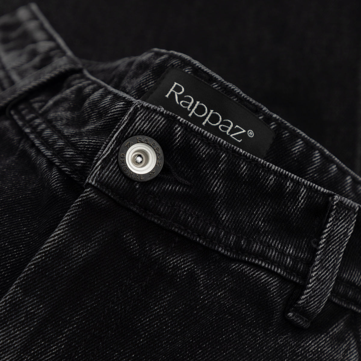 Rust Baggy Jean Negro