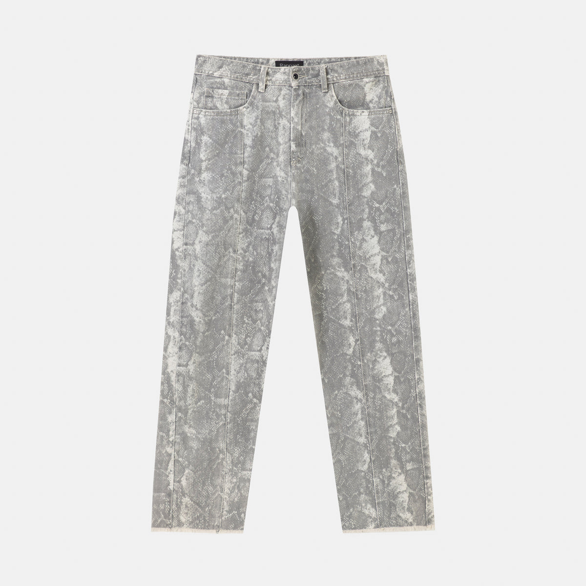 Snake Baggy Jean Gris