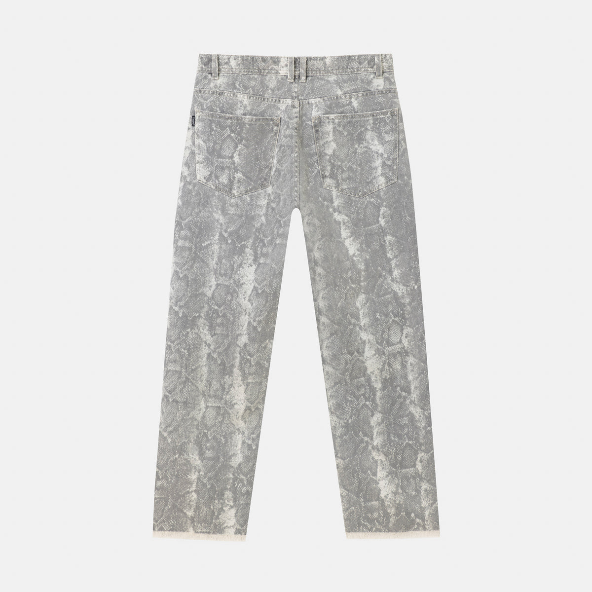 Snake Baggy Jean Gris