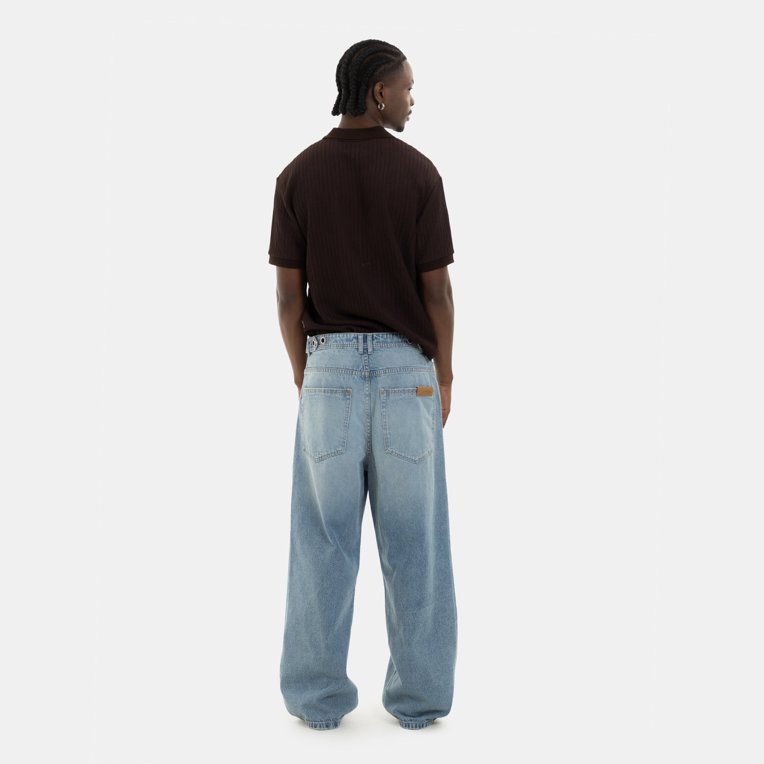 Oversized Flow Denim Ligth Blue