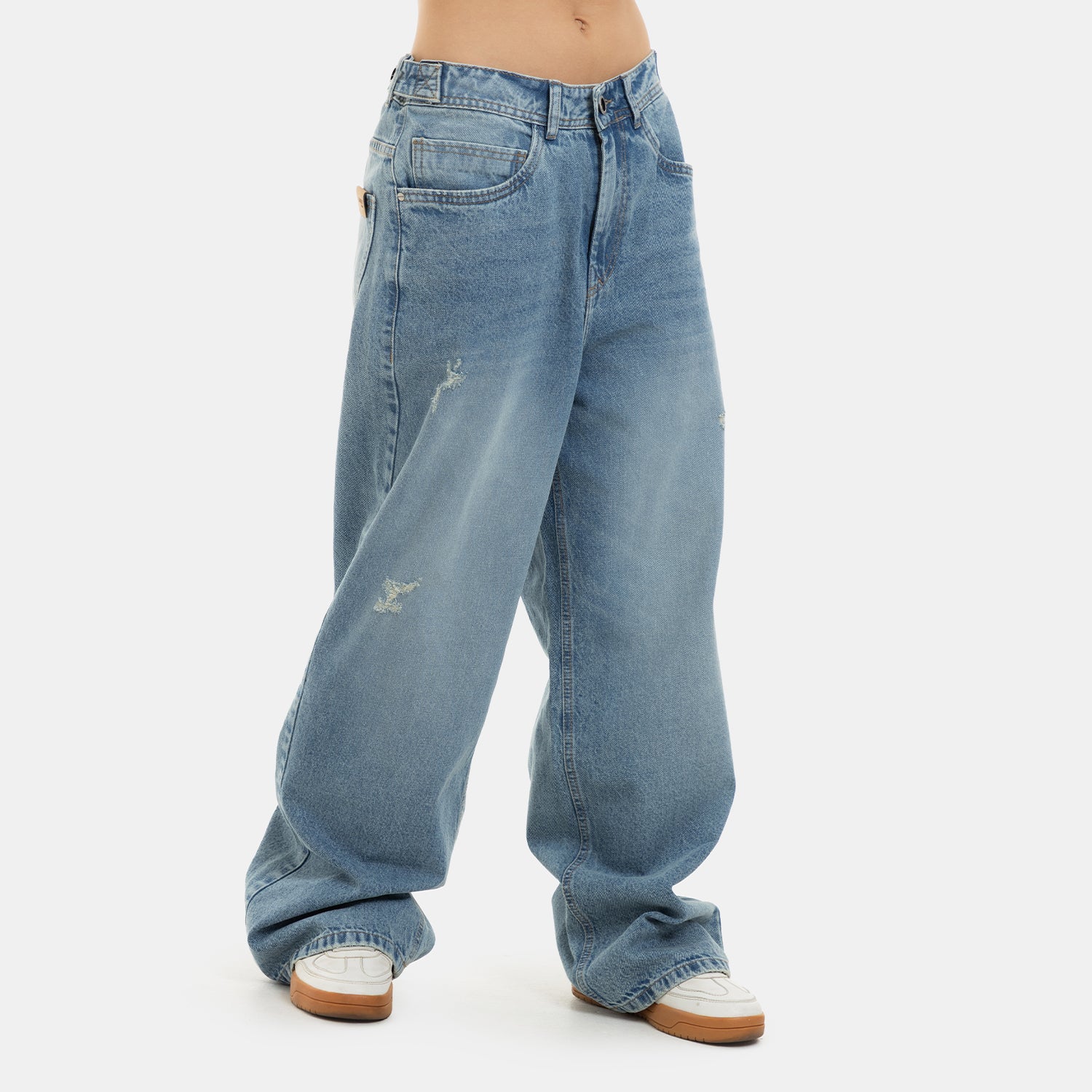 Oversized Flow Denim Ligth Blue